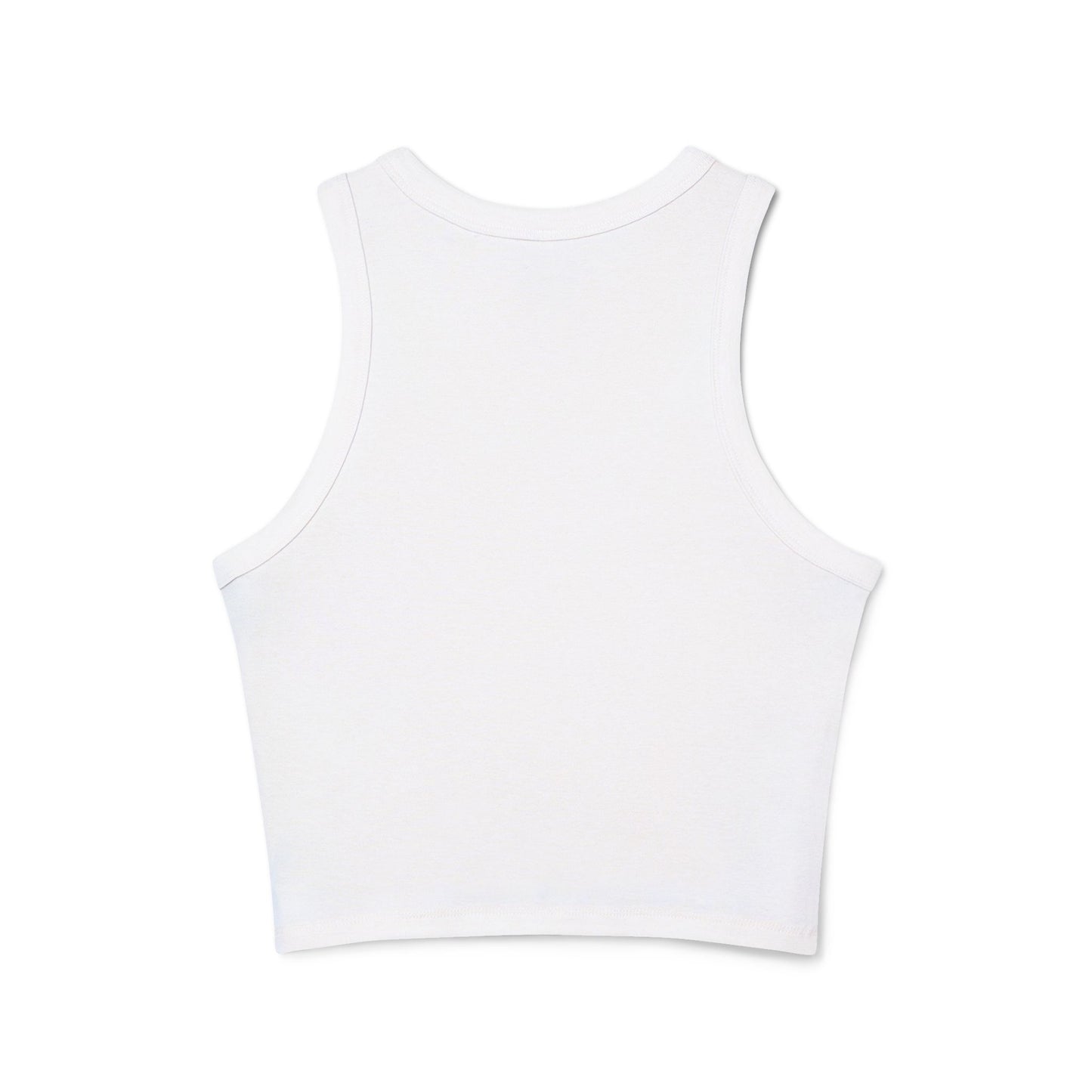STARZ - Starry Women's Micro Rib Racer Tank Top, Summer Crop Top, Casual Athletic Wear, Festival Outfit, Beach Day Essential, Gift for Her