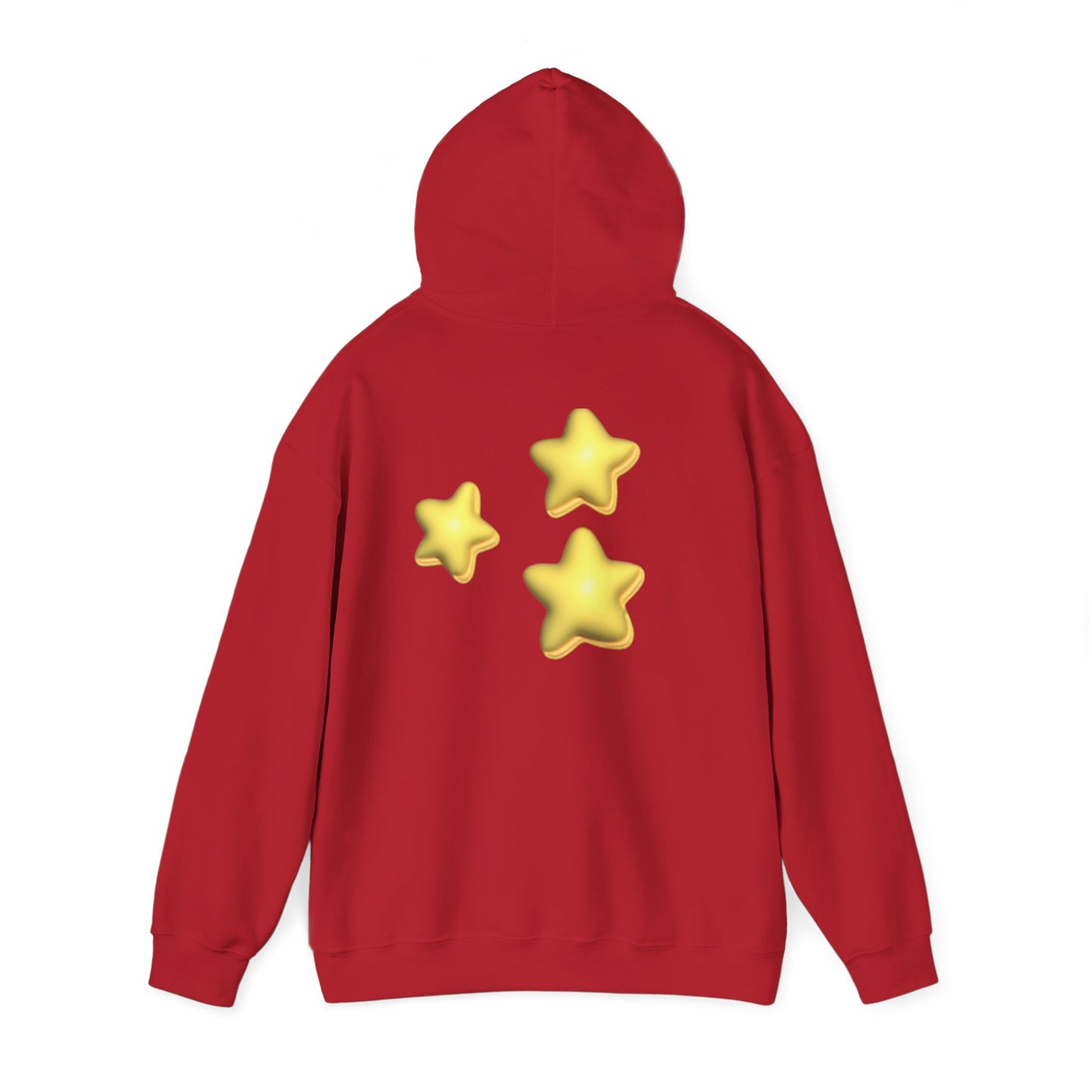 STARZ - Star-Print Unisex Hoodie for Cozy Nights, Sweatshirt for Stargazers, Fun Gift for Her, Him, Unique Style, Perfect for Casual Outfits