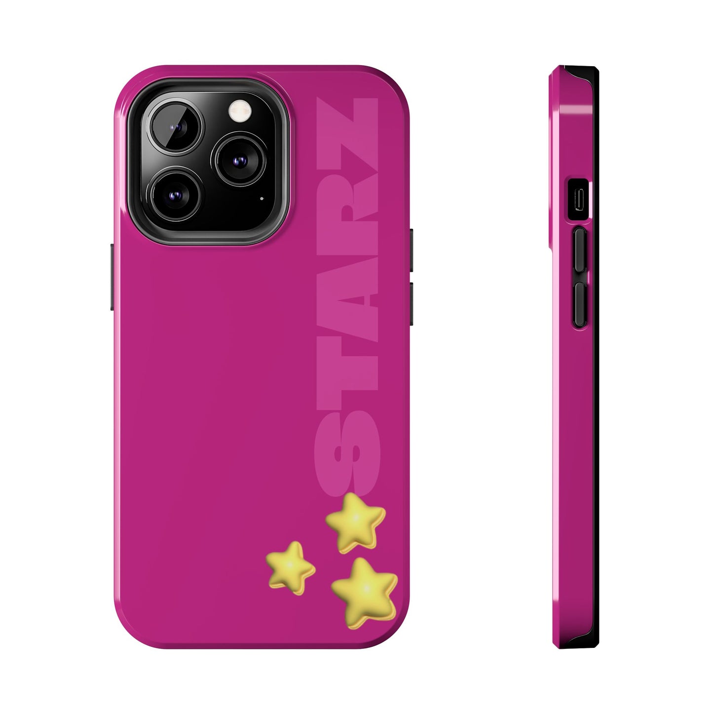 STARZ - Stylish Tough Phone Case - Durable Protection with Star Design, Customizable Phone Accessory, Gift for Tech Lovers, Trendy Phone Cover