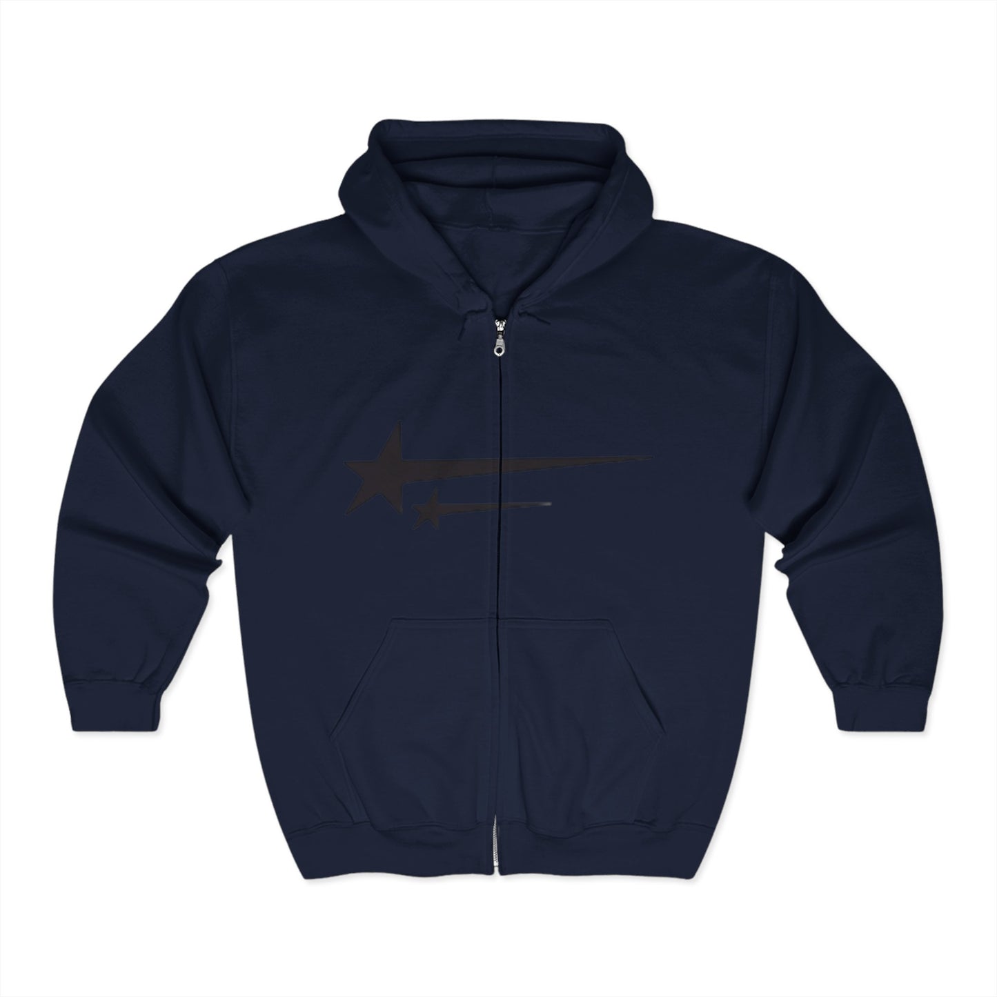 STARDUST - Starry Sky Unisex Full Zip Hoodie, Casual Streetwear, Cozy Layering, Gift for Him/Her, Perfect for Every Season