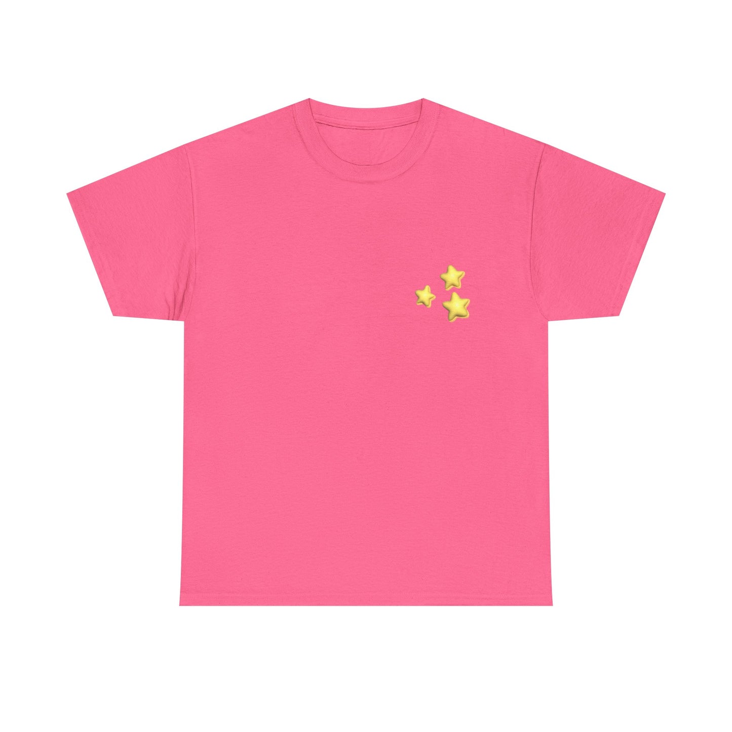 STARZ - Starry Nights Unisex Heavy Cotton Tee | Cozy Graphic T-Shirt for Dreamers, Casual Wear, Birthday Gift, Star Lover Apparel