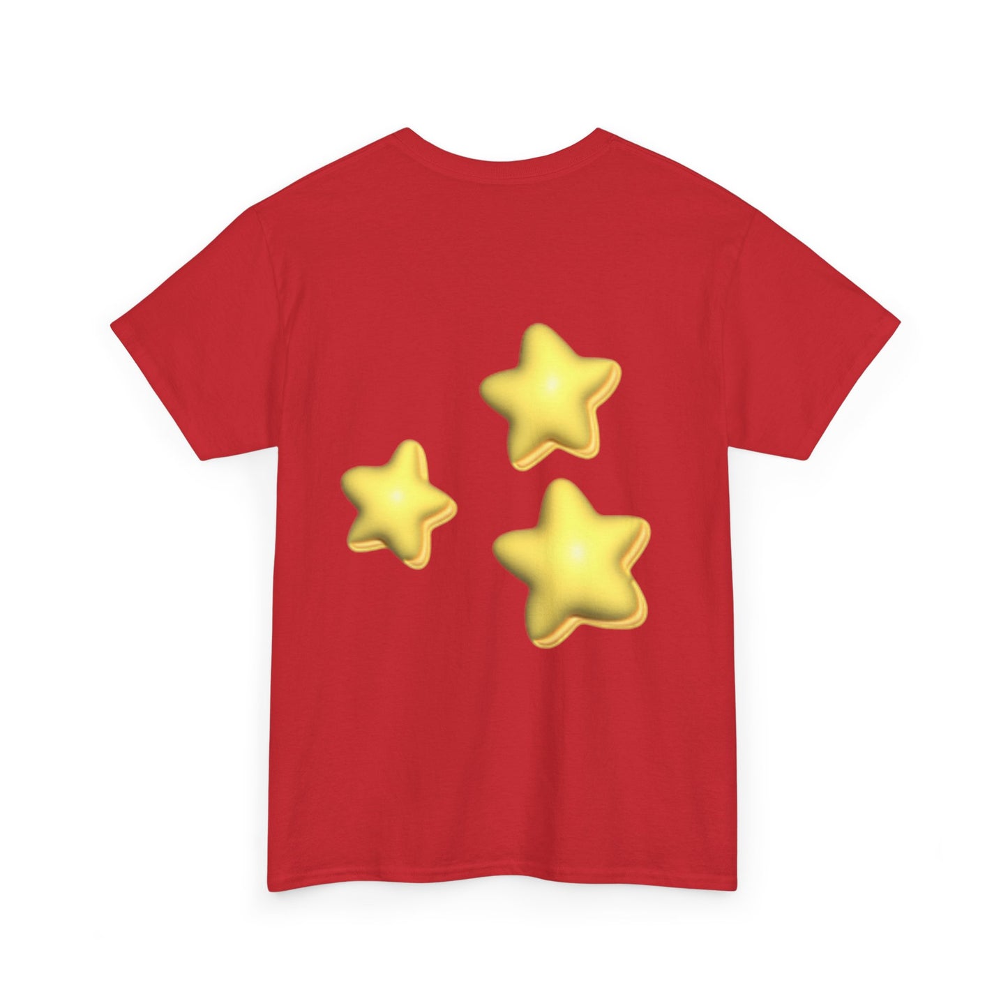 STARZ - Starry Nights Unisex Heavy Cotton Tee | Cozy Graphic T-Shirt for Dreamers, Casual Wear, Birthday Gift, Star Lover Apparel