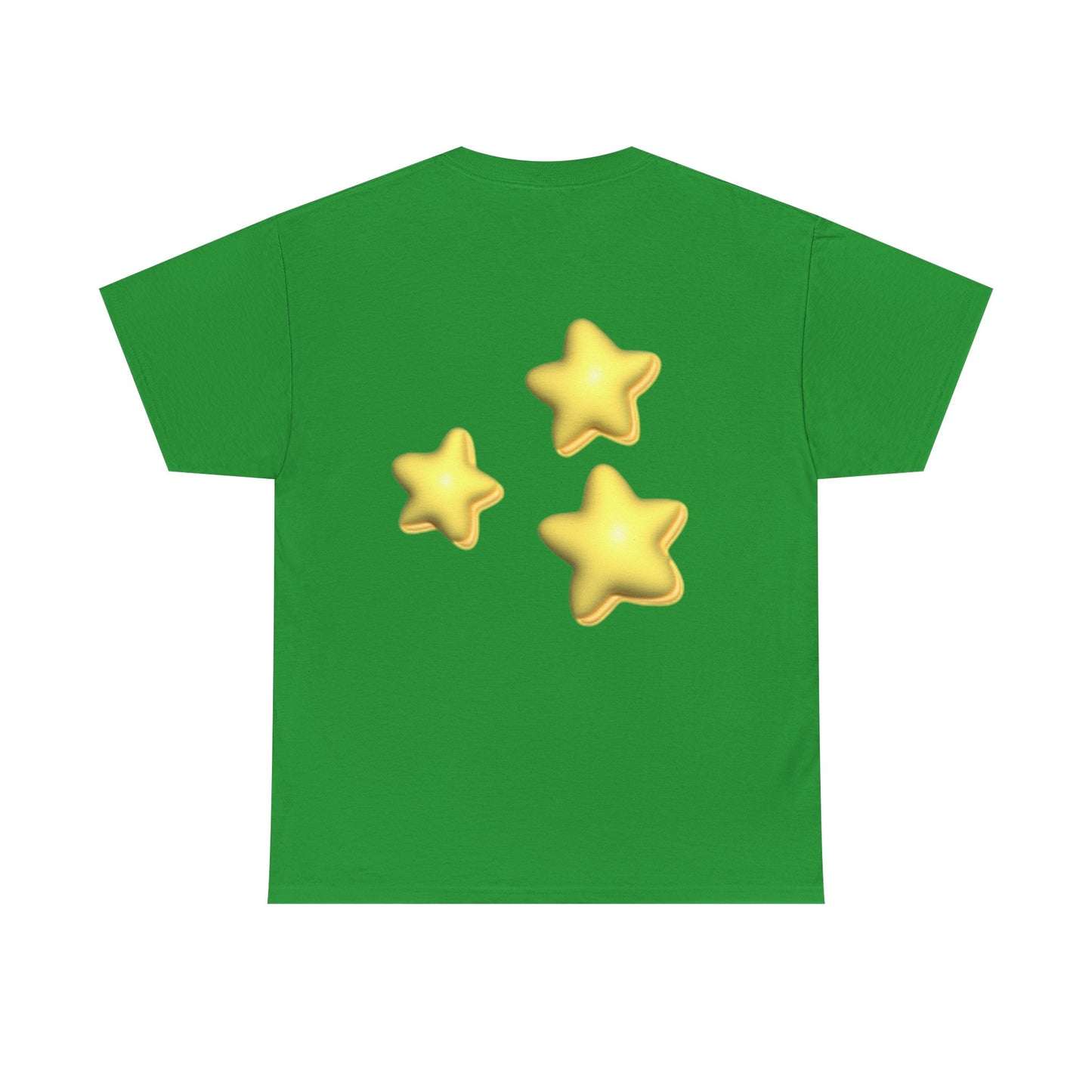 STARZ - Starry Nights Unisex Heavy Cotton Tee | Cozy Graphic T-Shirt for Dreamers, Casual Wear, Birthday Gift, Star Lover Apparel