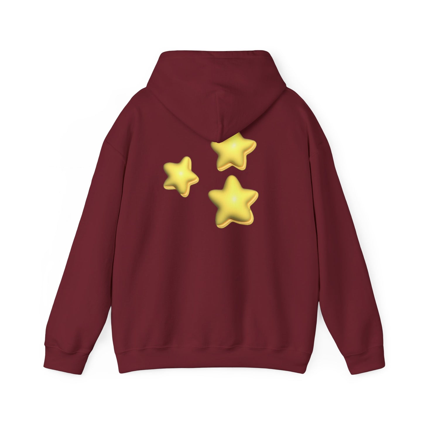 STARZ - Star-Print Unisex Hoodie for Cozy Nights, Sweatshirt for Stargazers, Fun Gift for Her, Him, Unique Style, Perfect for Casual Outfits