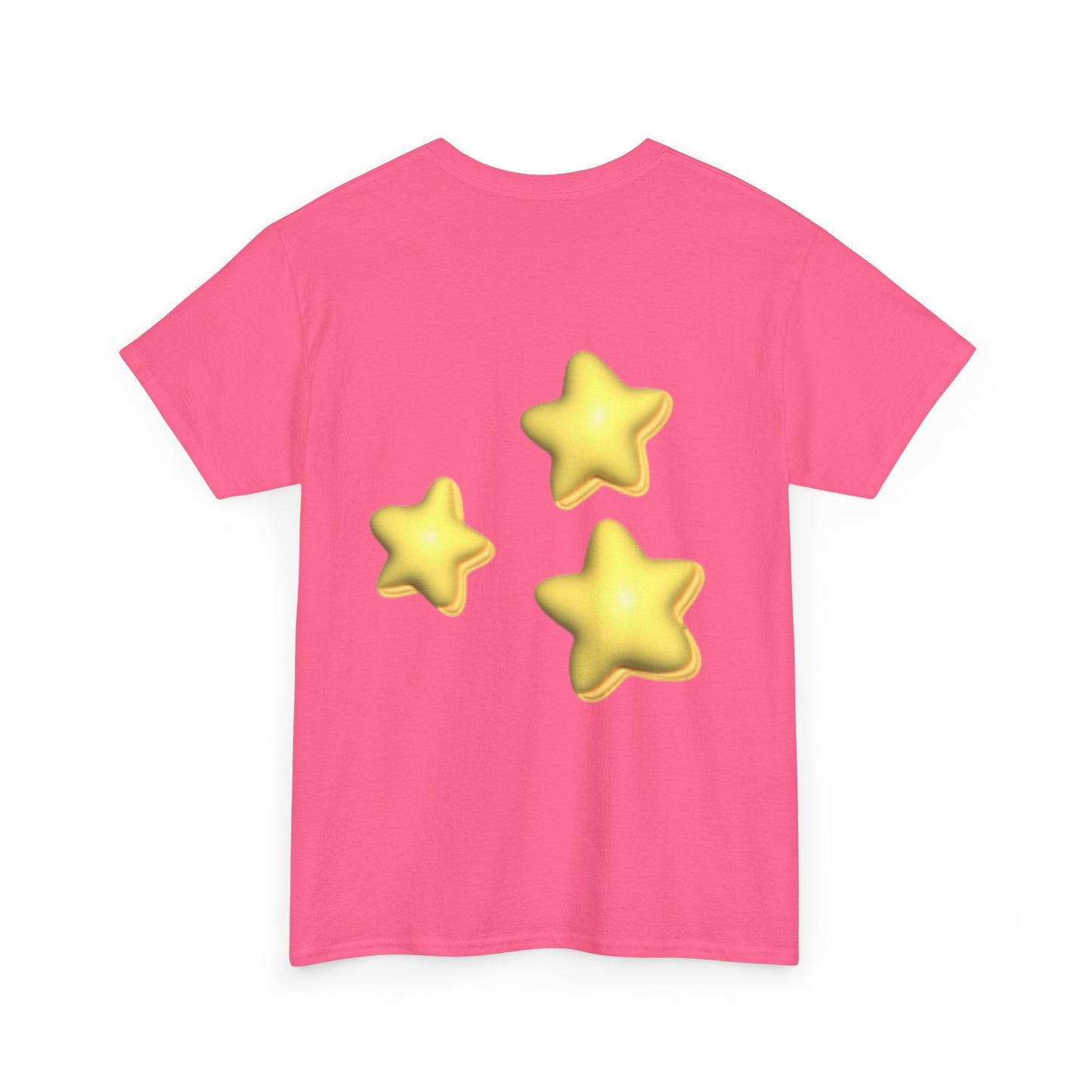 STARZ - Starry Nights Unisex Heavy Cotton Tee | Cozy Graphic T-Shirt for Dreamers, Casual Wear, Birthday Gift, Star Lover Apparel