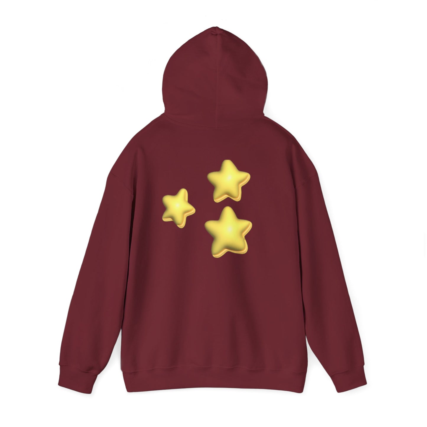 STARZ - Star-Print Unisex Hoodie for Cozy Nights, Sweatshirt for Stargazers, Fun Gift for Her, Him, Unique Style, Perfect for Casual Outfits