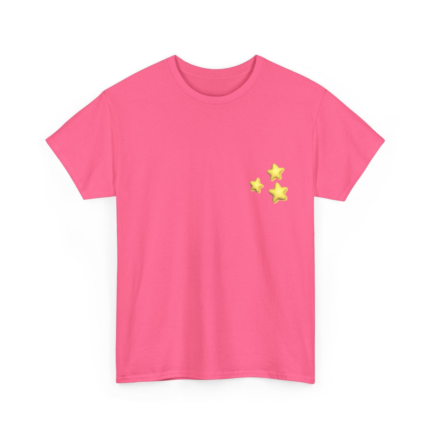 STARZ - Starry Nights Unisex Heavy Cotton Tee | Cozy Graphic T-Shirt for Dreamers, Casual Wear, Birthday Gift, Star Lover Apparel