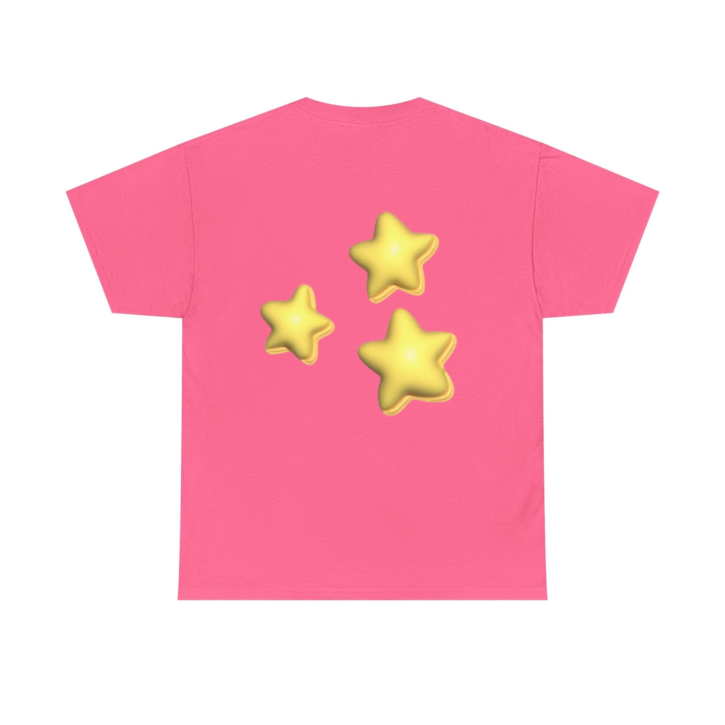 STARZ - Starry Nights Unisex Heavy Cotton Tee | Cozy Graphic T-Shirt for Dreamers, Casual Wear, Birthday Gift, Star Lover Apparel