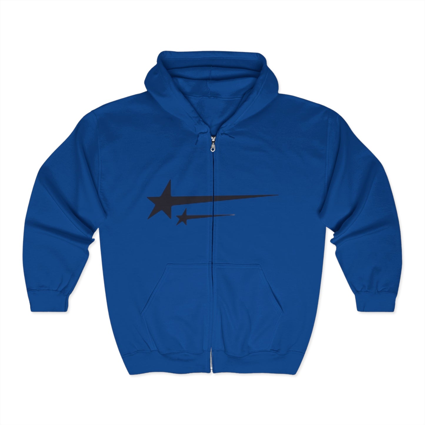 STARDUST - Starry Sky Unisex Full Zip Hoodie, Casual Streetwear, Cozy Layering, Gift for Him/Her, Perfect for Every Season