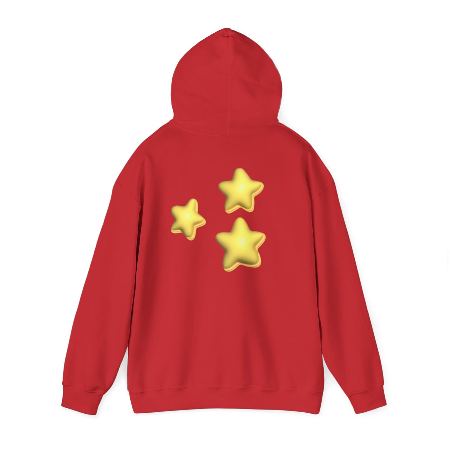 STARZ - Star-Print Unisex Hoodie for Cozy Nights, Sweatshirt for Stargazers, Fun Gift for Her, Him, Unique Style, Perfect for Casual Outfits