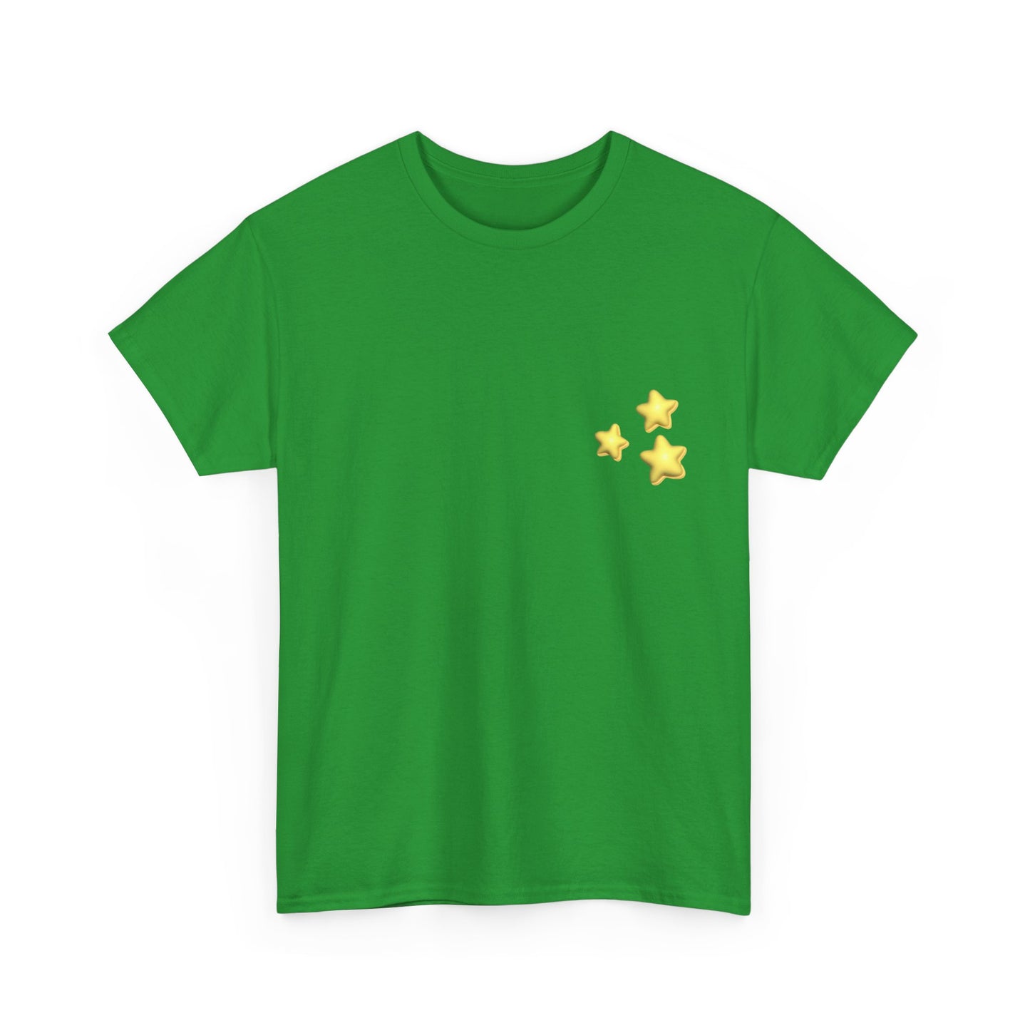 STARZ - Starry Nights Unisex Heavy Cotton Tee | Cozy Graphic T-Shirt for Dreamers, Casual Wear, Birthday Gift, Star Lover Apparel