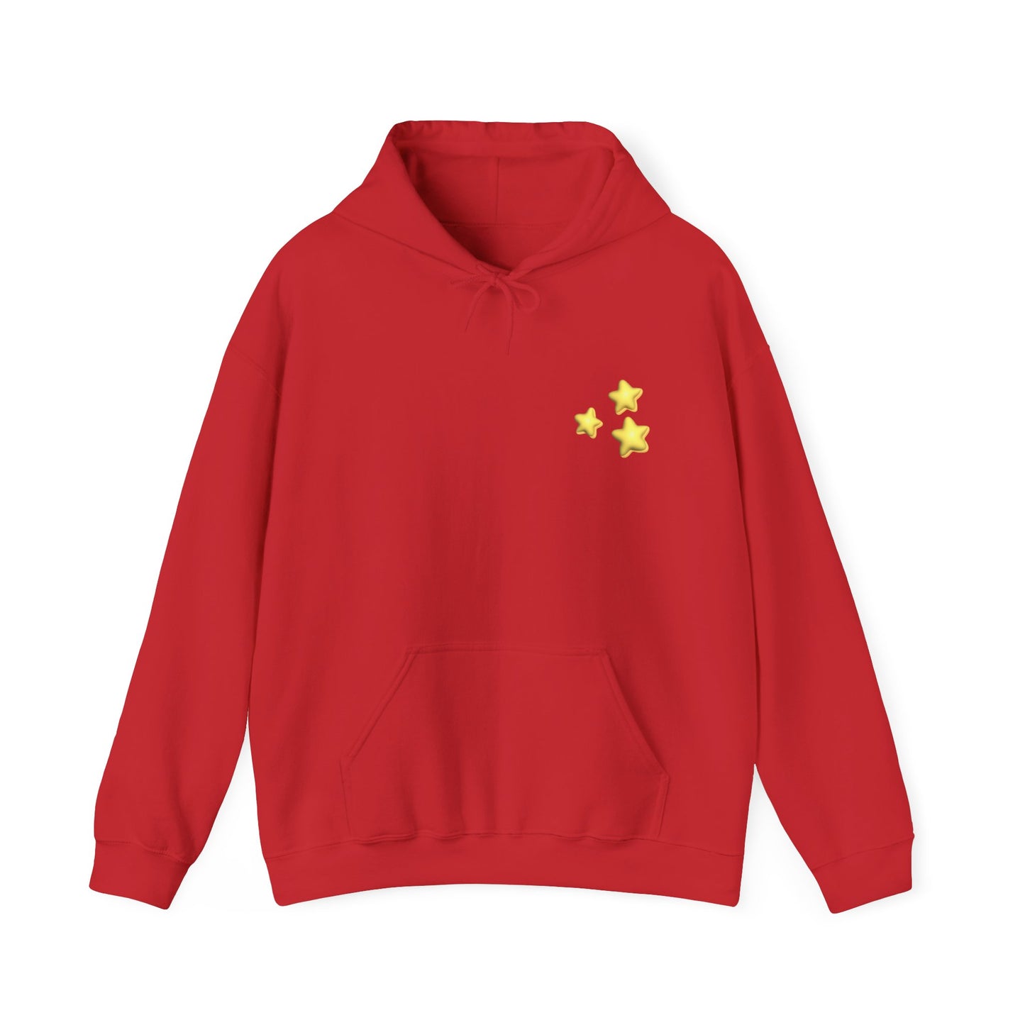STARZ - Star-Print Unisex Hoodie for Cozy Nights, Sweatshirt for Stargazers, Fun Gift for Her, Him, Unique Style, Perfect for Casual Outfits