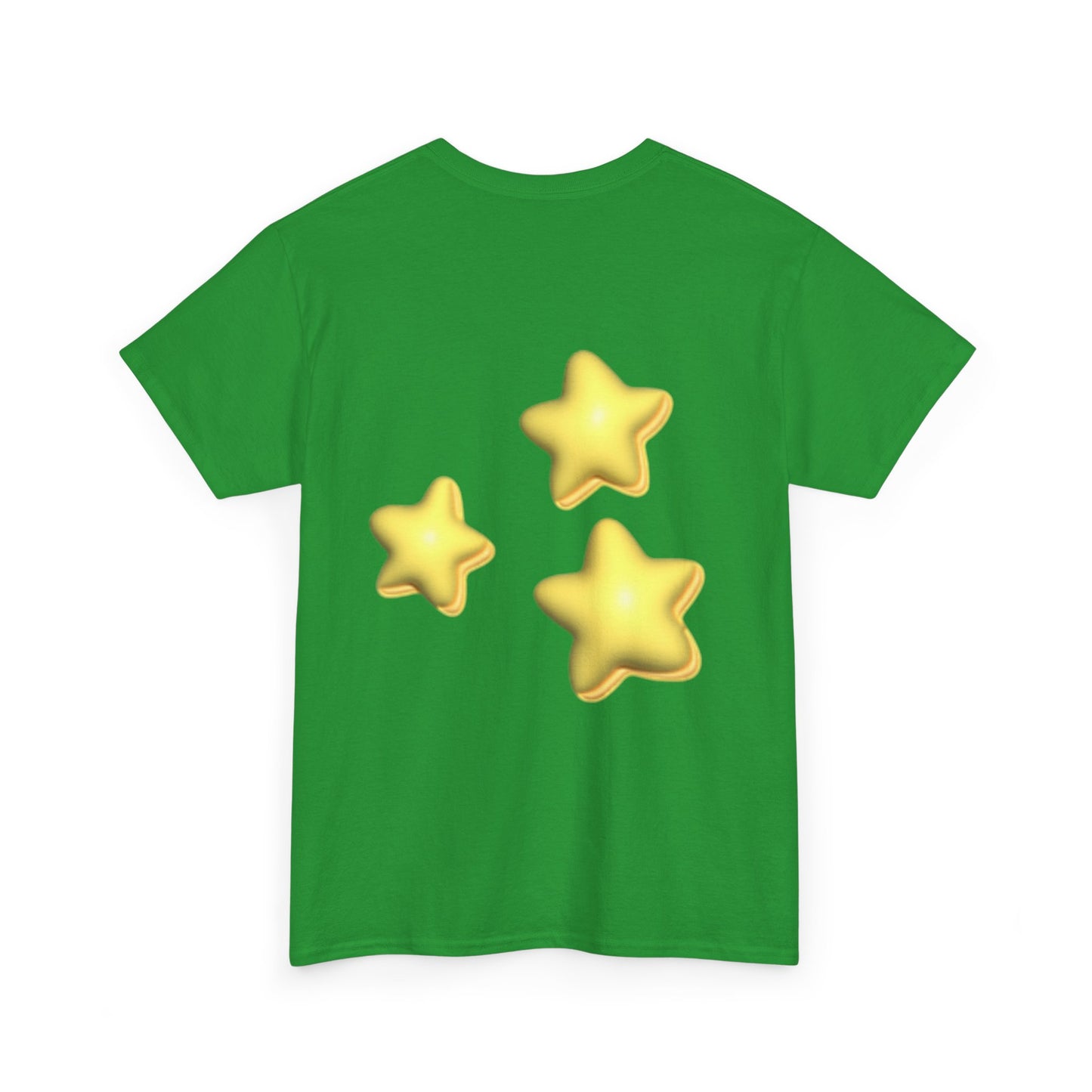 STARZ - Starry Nights Unisex Heavy Cotton Tee | Cozy Graphic T-Shirt for Dreamers, Casual Wear, Birthday Gift, Star Lover Apparel