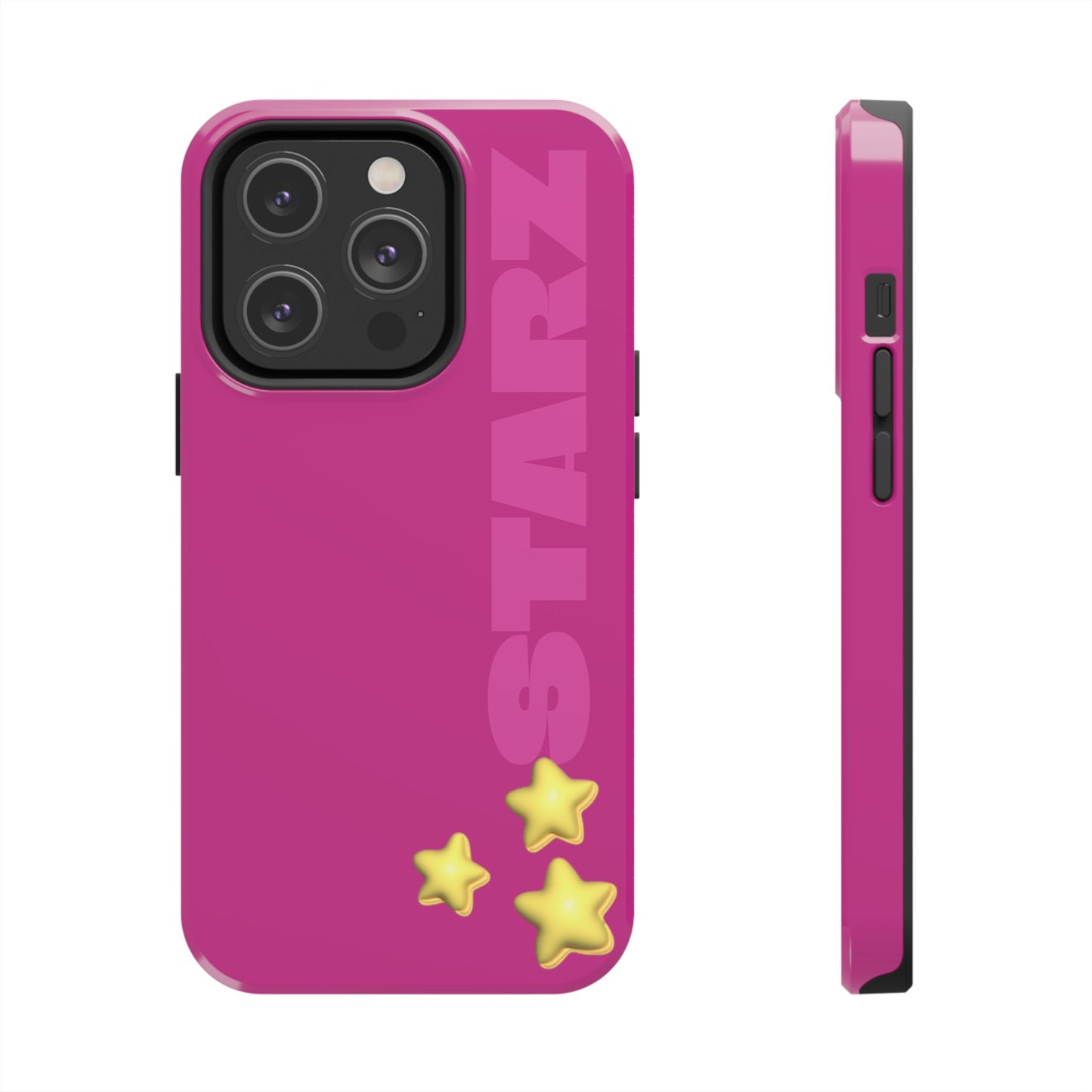 STARZ - Stylish Tough Phone Case - Durable Protection with Star Design, Customizable Phone Accessory, Gift for Tech Lovers, Trendy Phone Cover