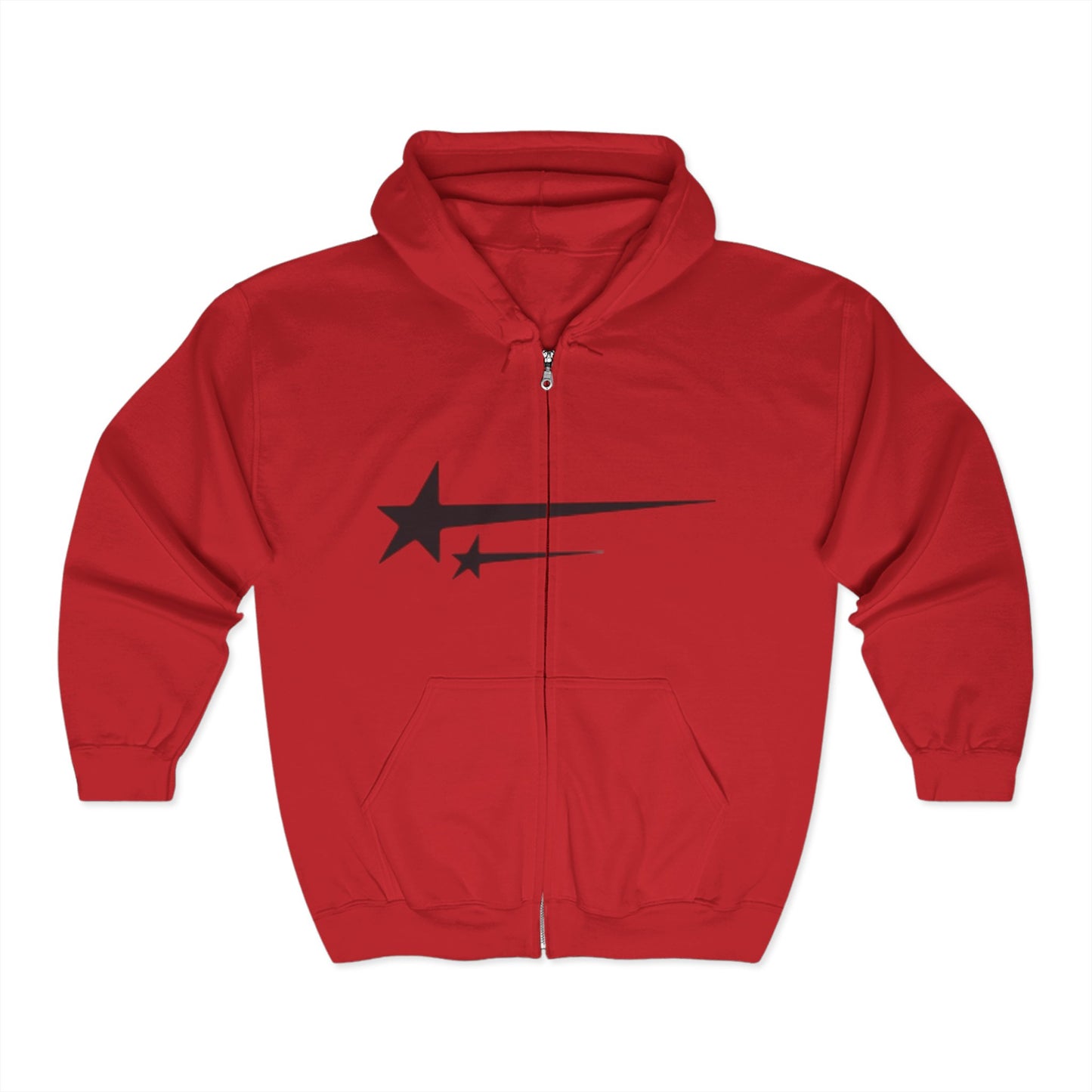 STARDUST - Starry Sky Unisex Full Zip Hoodie, Casual Streetwear, Cozy Layering, Gift for Him/Her, Perfect for Every Season