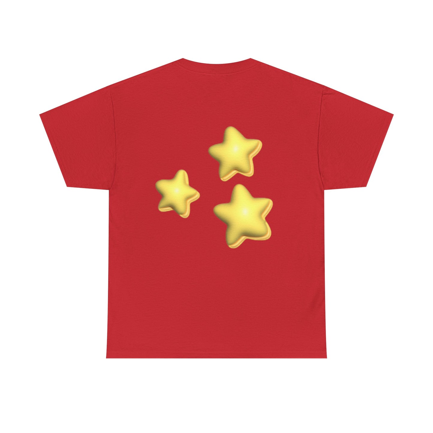 STARZ - Starry Nights Unisex Heavy Cotton Tee | Cozy Graphic T-Shirt for Dreamers, Casual Wear, Birthday Gift, Star Lover Apparel