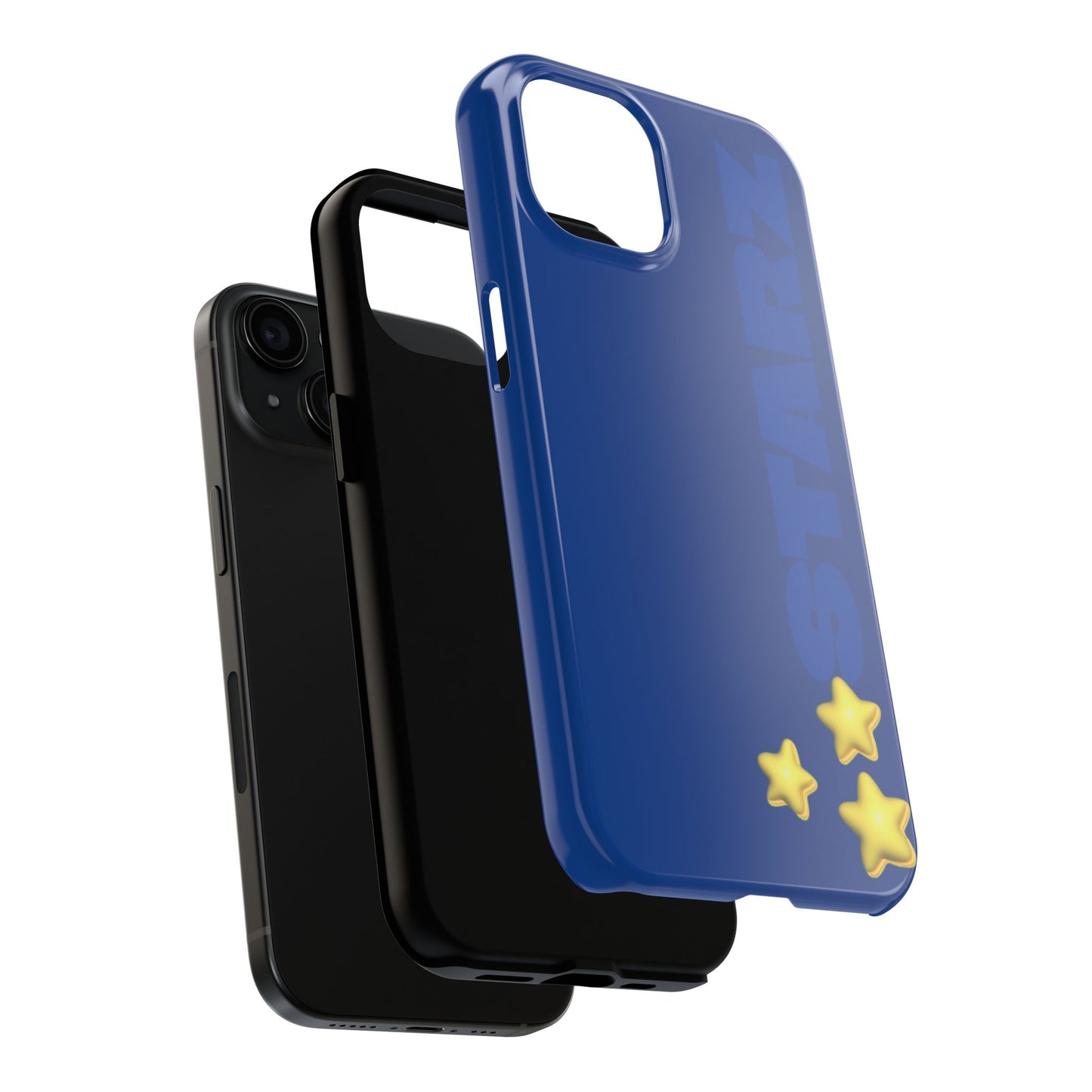 STARZ - Stylish Tough Phone Case - Durable Protection with Star Design, Customizable Phone Accessory, Gift for Tech Lovers, Trendy Phone Cover