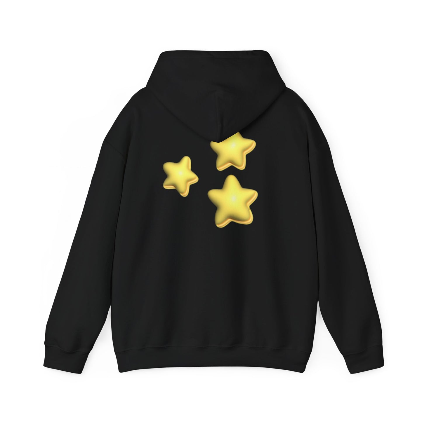 STARZ - Star-Print Unisex Hoodie for Cozy Nights, Sweatshirt for Stargazers, Fun Gift for Her, Him, Unique Style, Perfect for Casual Outfits