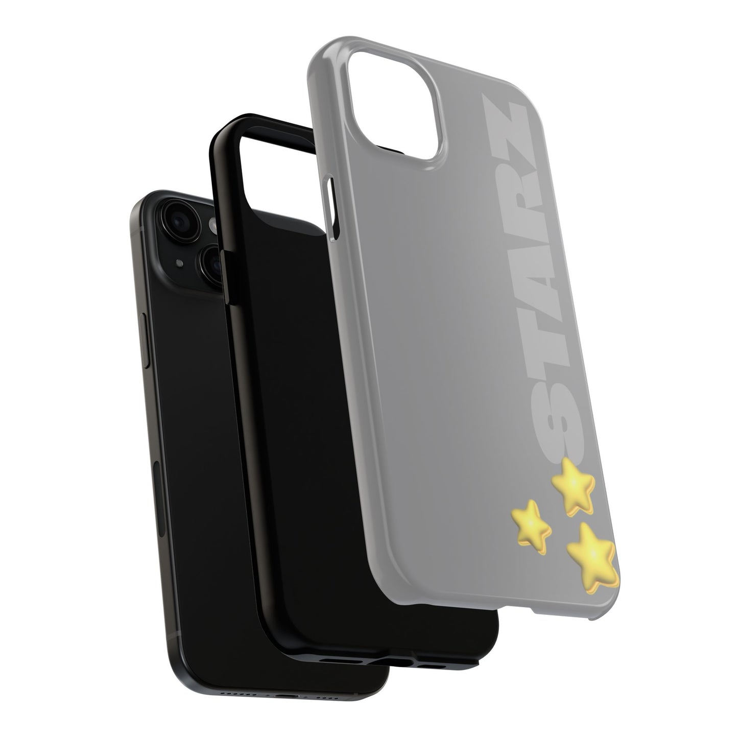 STARZ - Stylish Tough Phone Case - Durable Protection with Star Design, Customizable Phone Accessory, Gift for Tech Lovers, Trendy Phone Cover