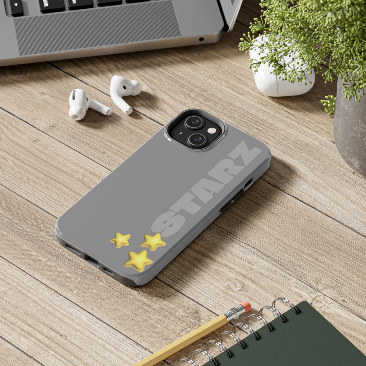 STARZ - Stylish Tough Phone Case - Durable Protection with Star Design, Customizable Phone Accessory, Gift for Tech Lovers, Trendy Phone Cover