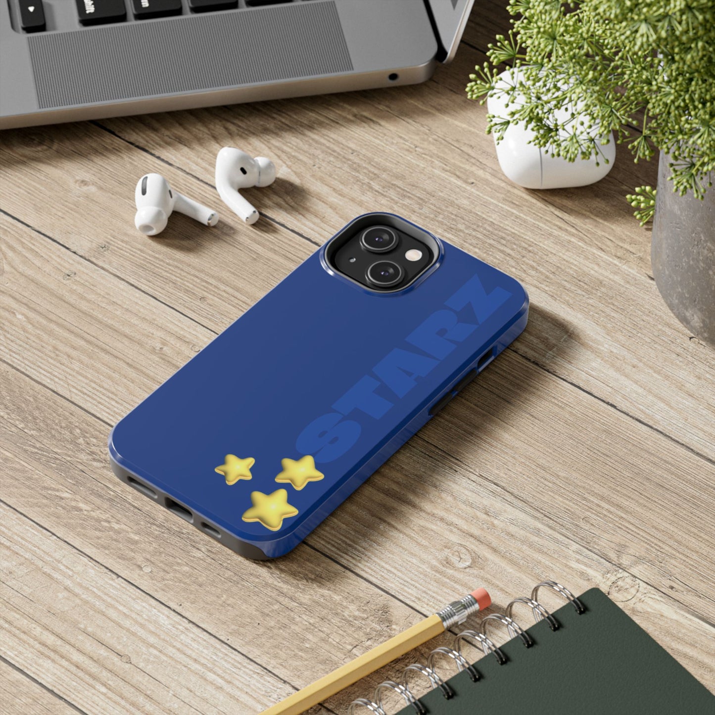 STARZ - Stylish Tough Phone Case - Durable Protection with Star Design, Customizable Phone Accessory, Gift for Tech Lovers, Trendy Phone Cover