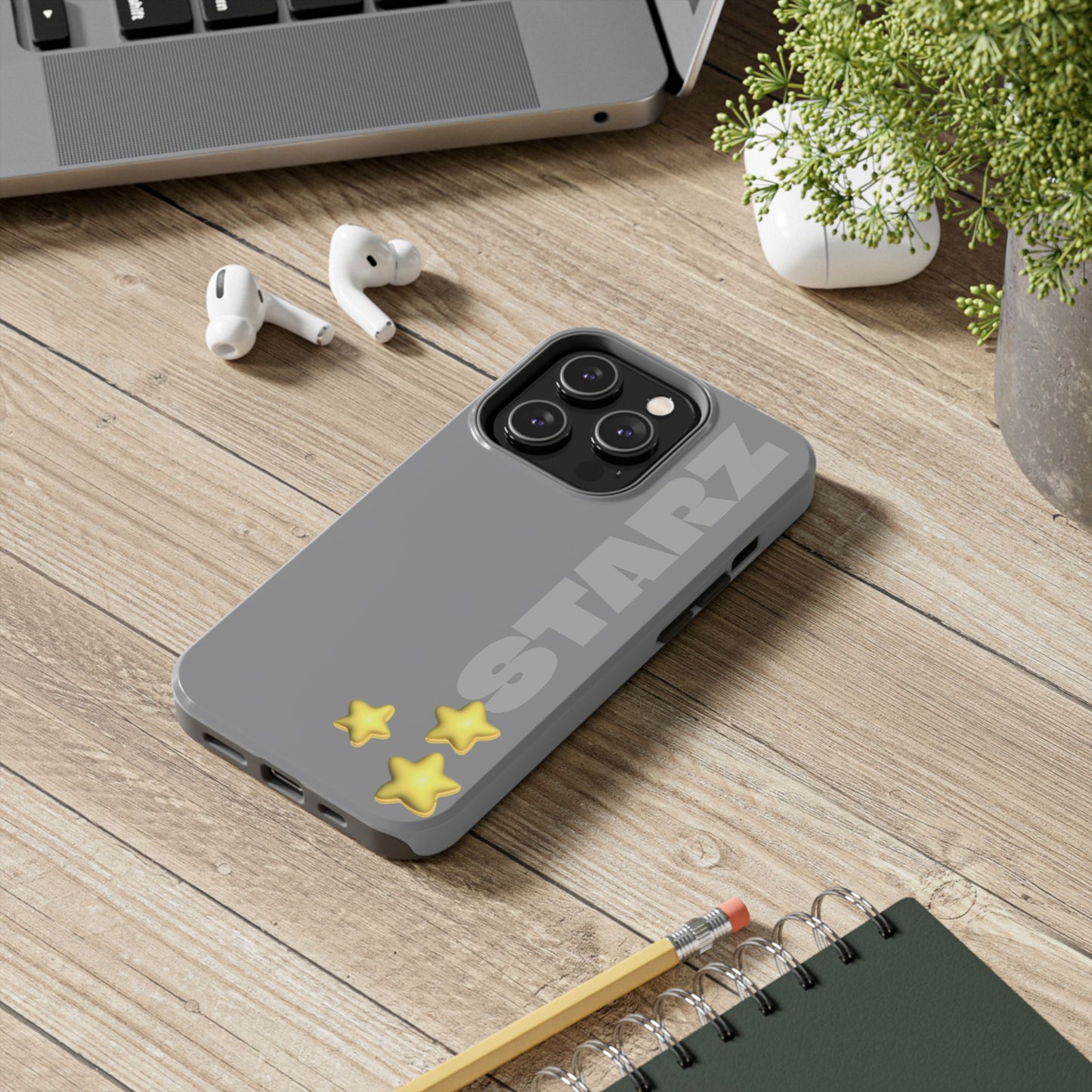 STARZ - Stylish Tough Phone Case - Durable Protection with Star Design, Customizable Phone Accessory, Gift for Tech Lovers, Trendy Phone Cover