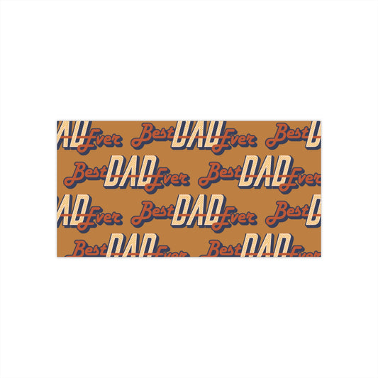 Dad Bumper Stickers, Fun Car Decals for Father's Day, Best Dad Ever Stickers, Vintage Style Dad Stickers, Gift for Dads