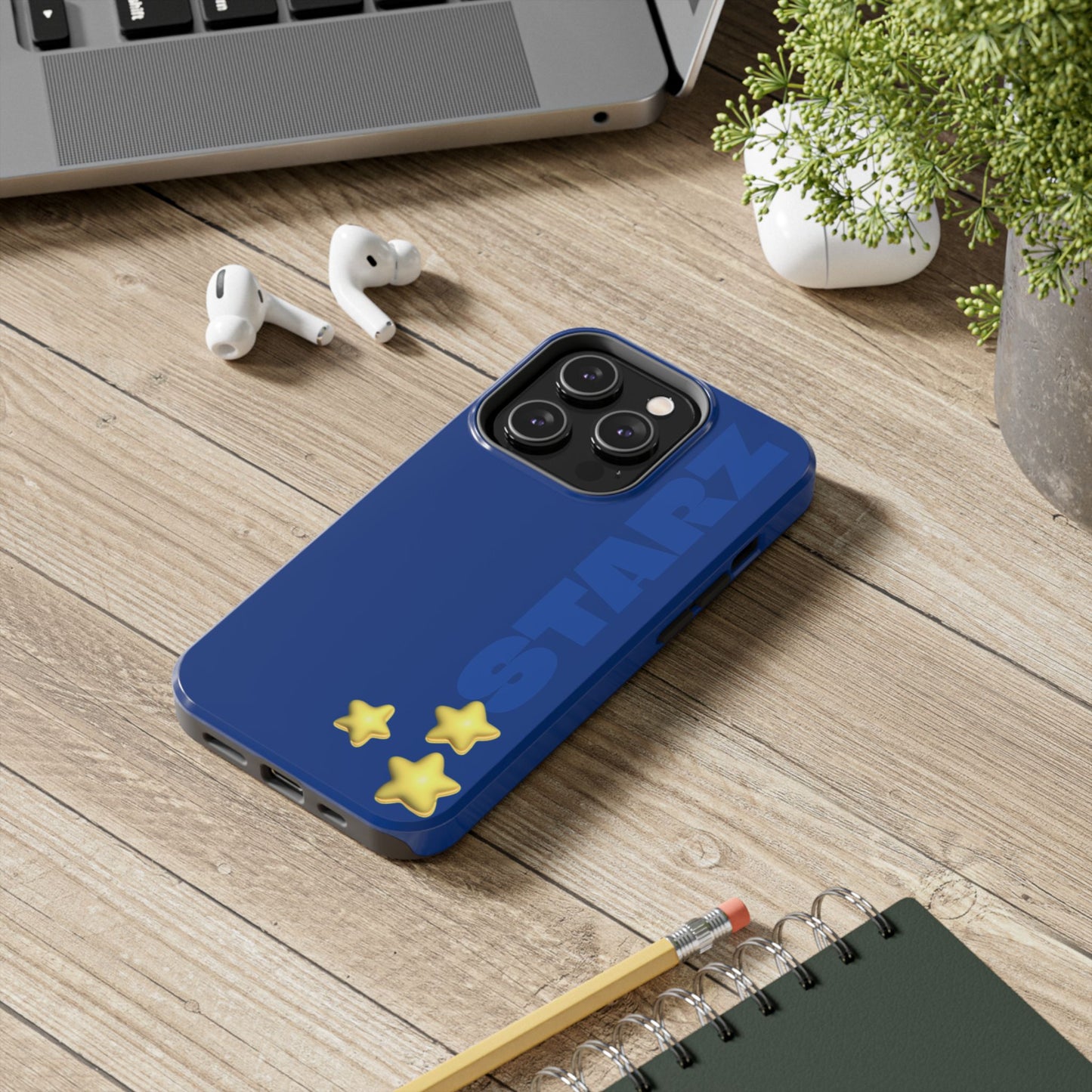 STARZ - Stylish Tough Phone Case - Durable Protection with Star Design, Customizable Phone Accessory, Gift for Tech Lovers, Trendy Phone Cover
