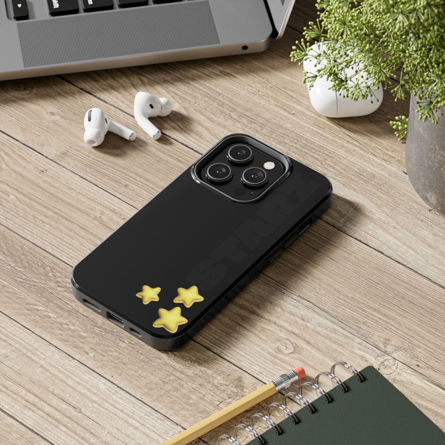STARZ - Stylish Tough Phone Case - Durable Protection with Star Design, Customizable Phone Accessory, Gift for Tech Lovers, Trendy Phone Cover