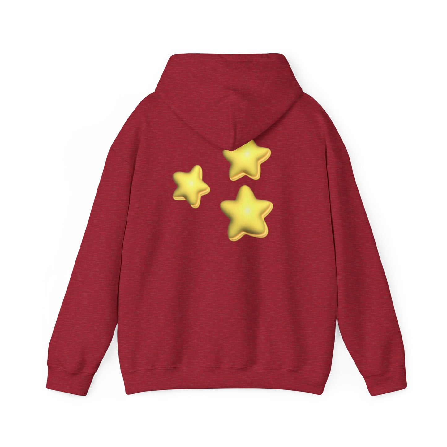 STARZ - Star-Print Unisex Hoodie for Cozy Nights, Sweatshirt for Stargazers, Fun Gift for Her, Him, Unique Style, Perfect for Casual Outfits