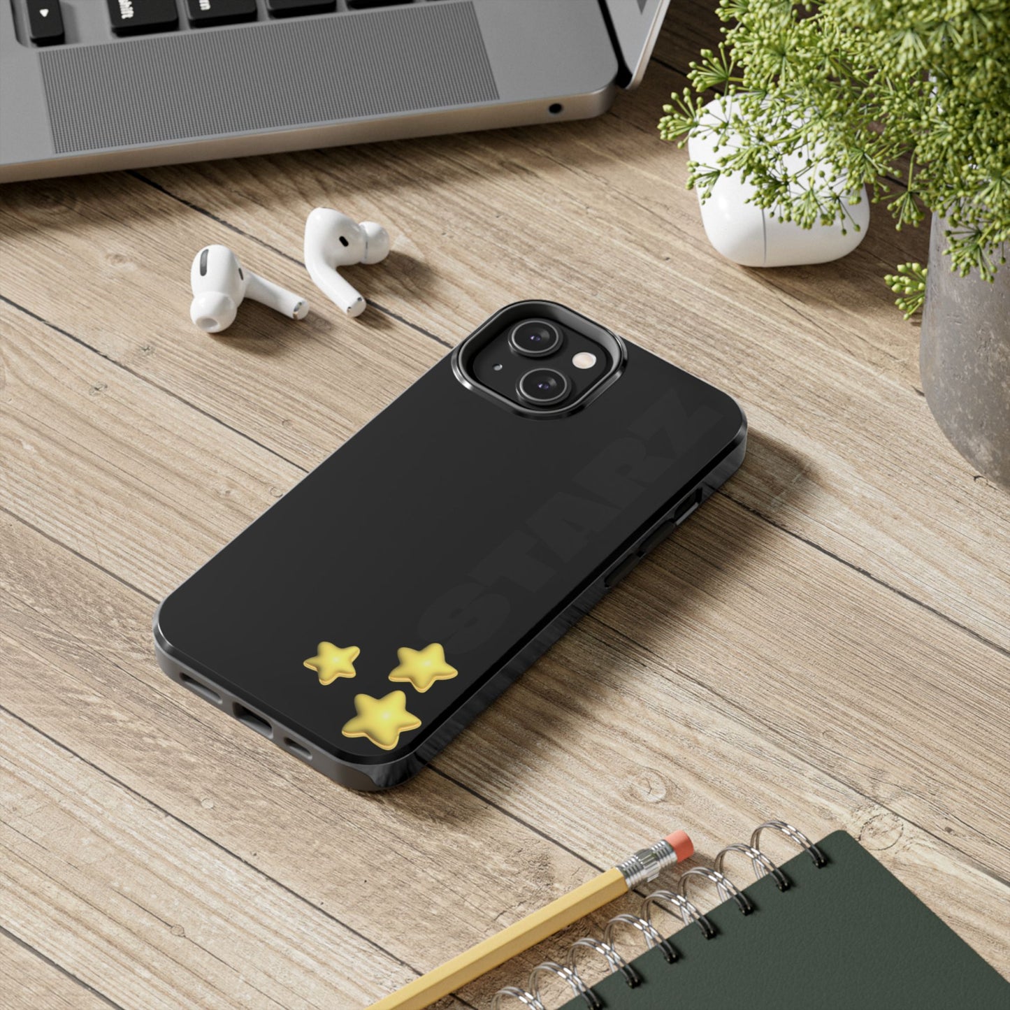 STARZ - Stylish Tough Phone Case - Durable Protection with Star Design, Customizable Phone Accessory, Gift for Tech Lovers, Trendy Phone Cover
