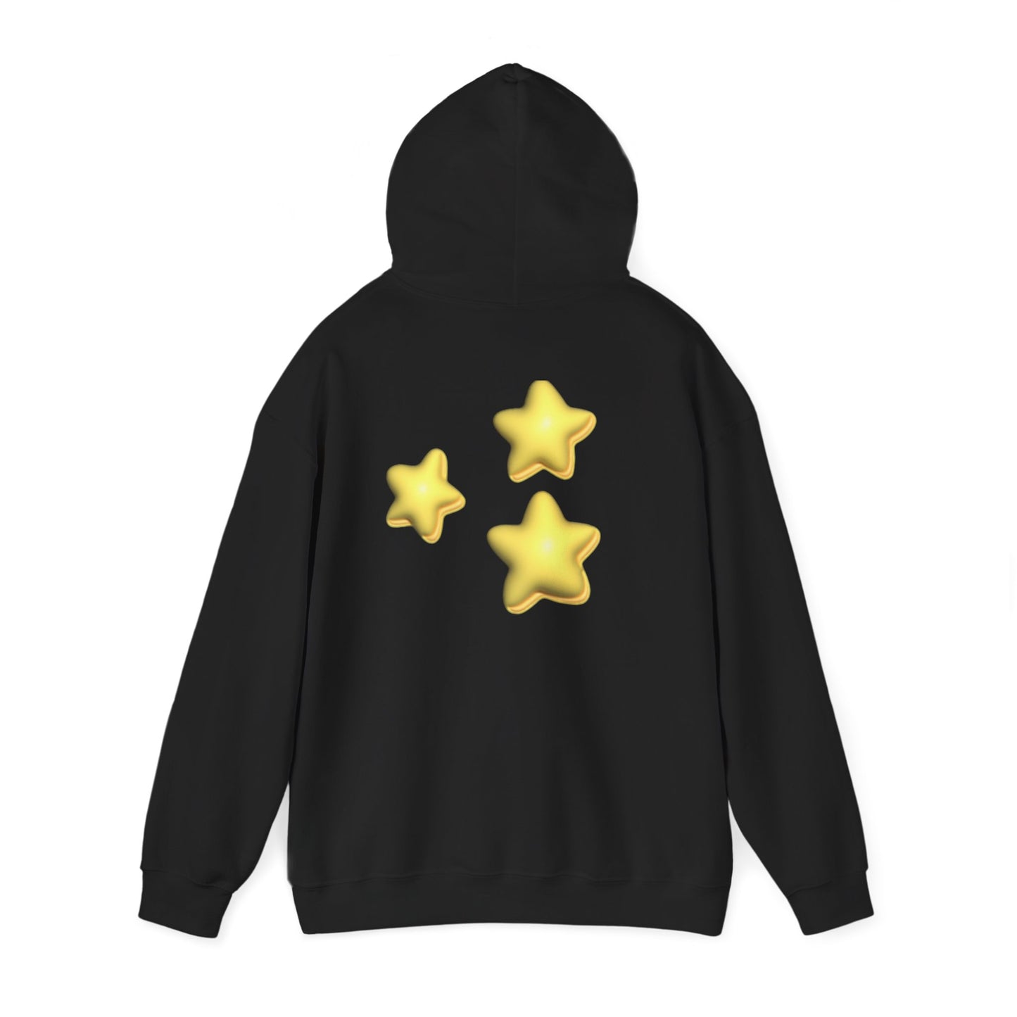 STARZ - Star-Print Unisex Hoodie for Cozy Nights, Sweatshirt for Stargazers, Fun Gift for Her, Him, Unique Style, Perfect for Casual Outfits