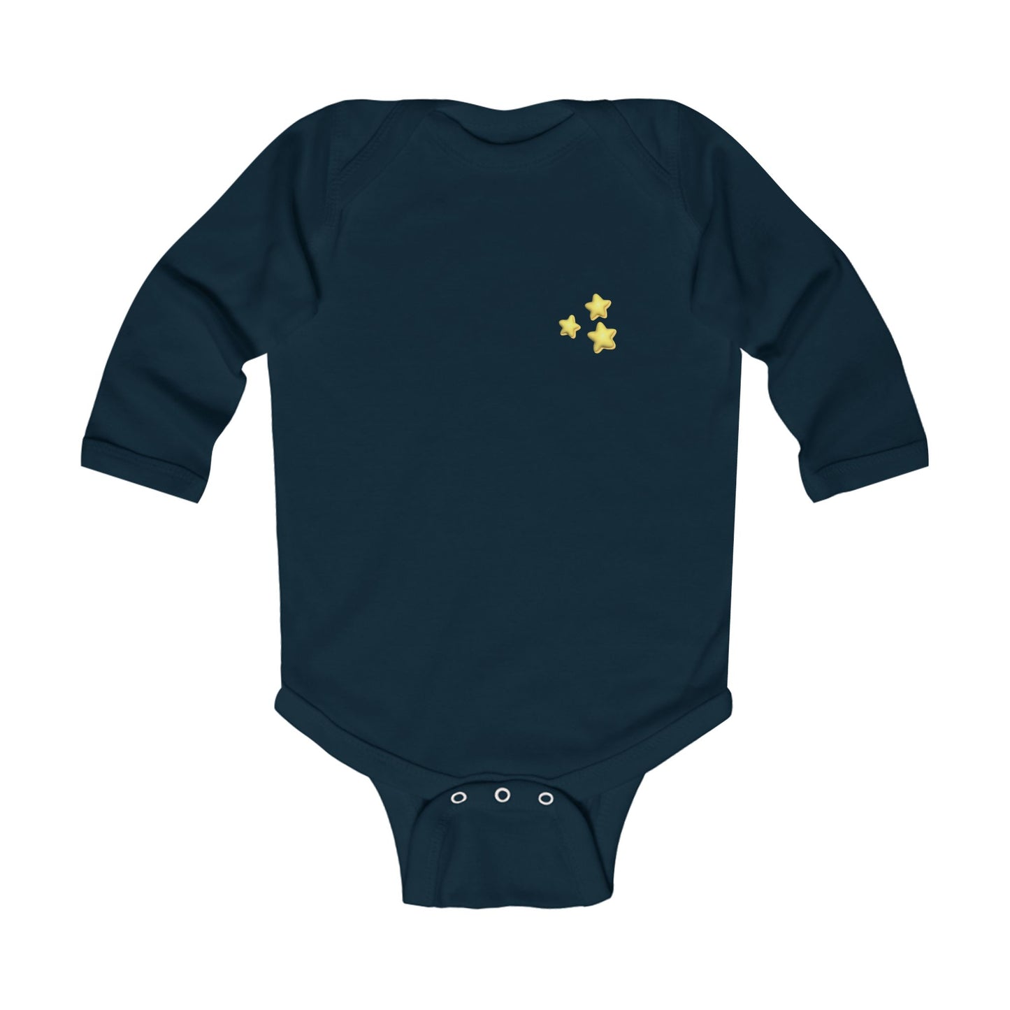 STARZ - Starry Infant Long Sleeve Bodysuit, Cute Baby Outfit, Newborn Gift, Baby Shower Present, Stylish Infant Wear, Toddler Clothing