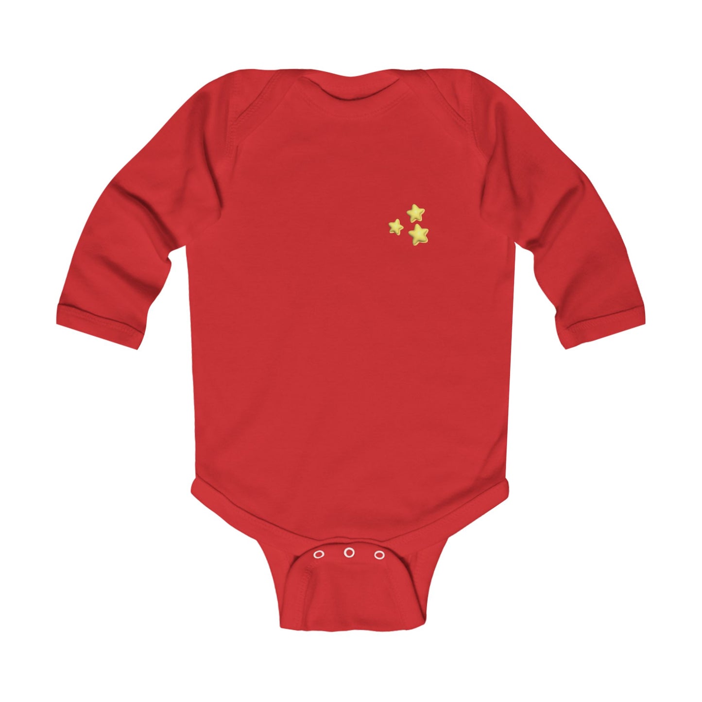 STARZ - Starry Infant Long Sleeve Bodysuit, Cute Baby Outfit, Newborn Gift, Baby Shower Present, Stylish Infant Wear, Toddler Clothing