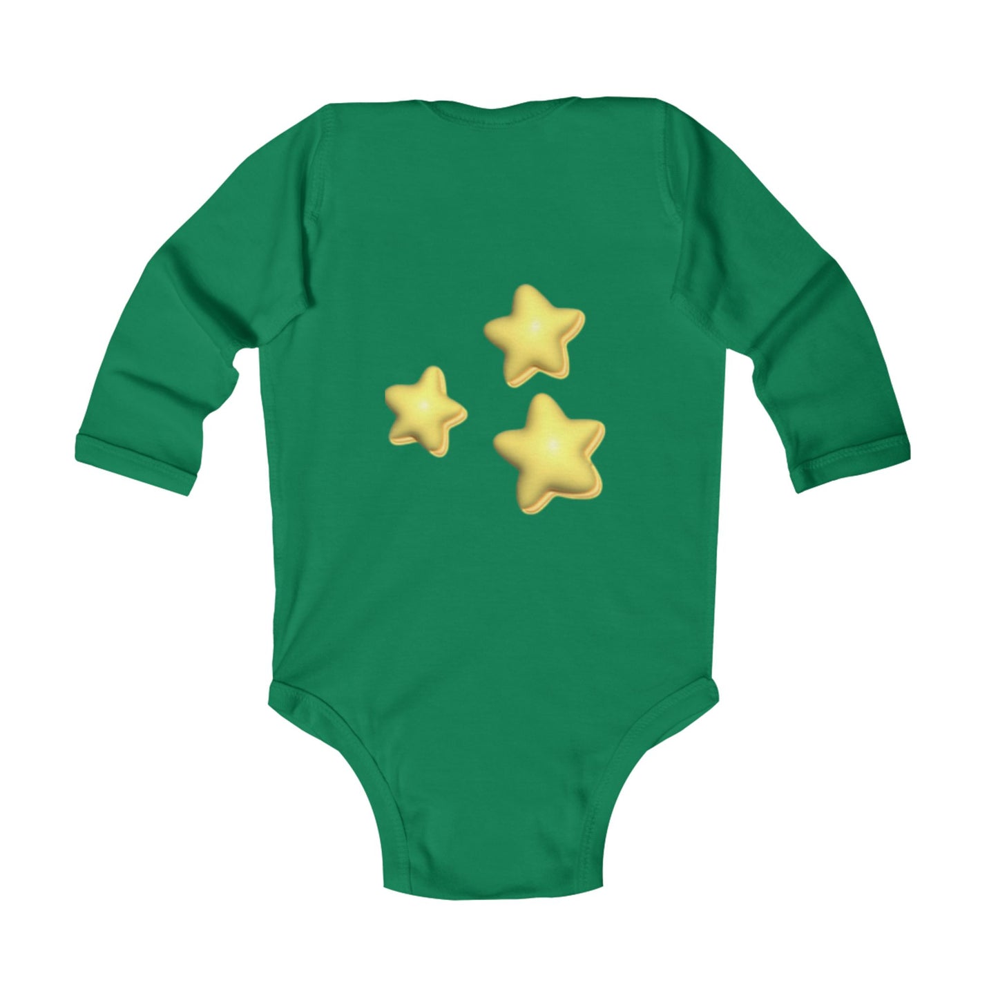 STARZ - Starry Infant Long Sleeve Bodysuit, Cute Baby Outfit, Newborn Gift, Baby Shower Present, Stylish Infant Wear, Toddler Clothing