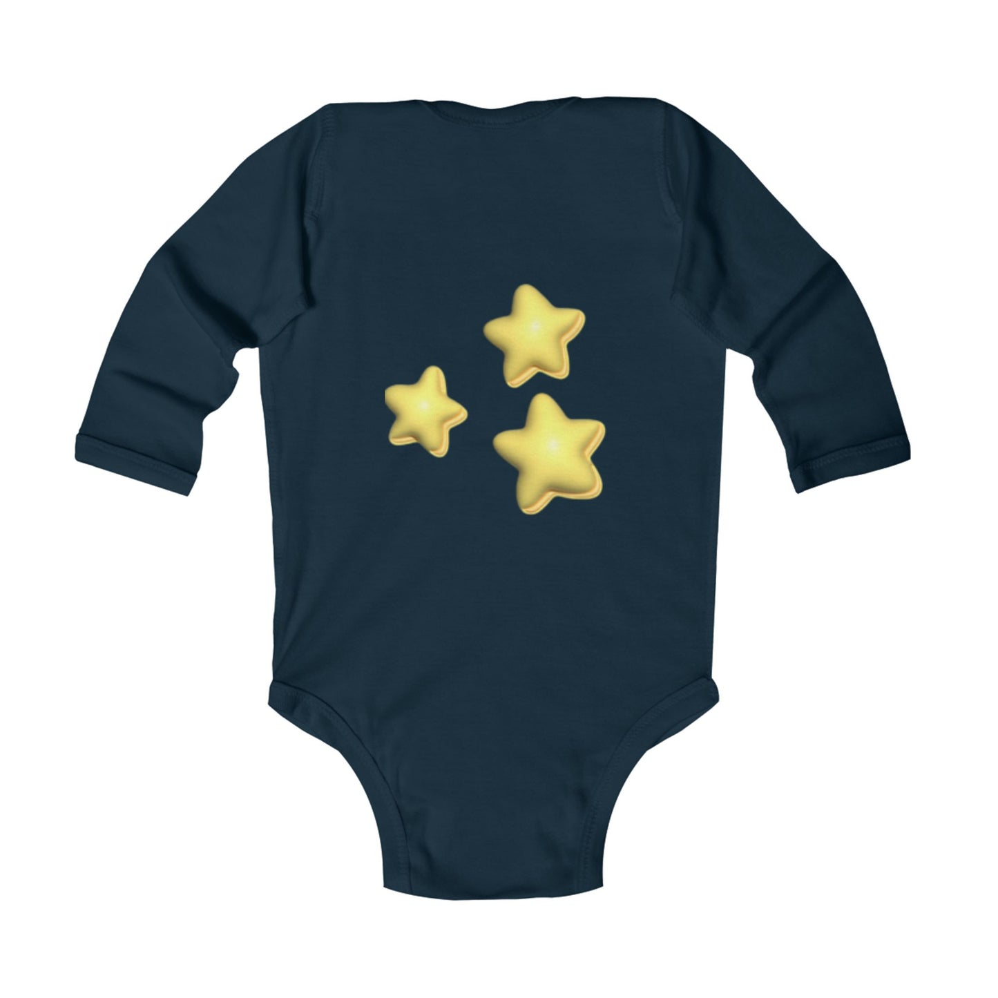 STARZ - Starry Infant Long Sleeve Bodysuit, Cute Baby Outfit, Newborn Gift, Baby Shower Present, Stylish Infant Wear, Toddler Clothing