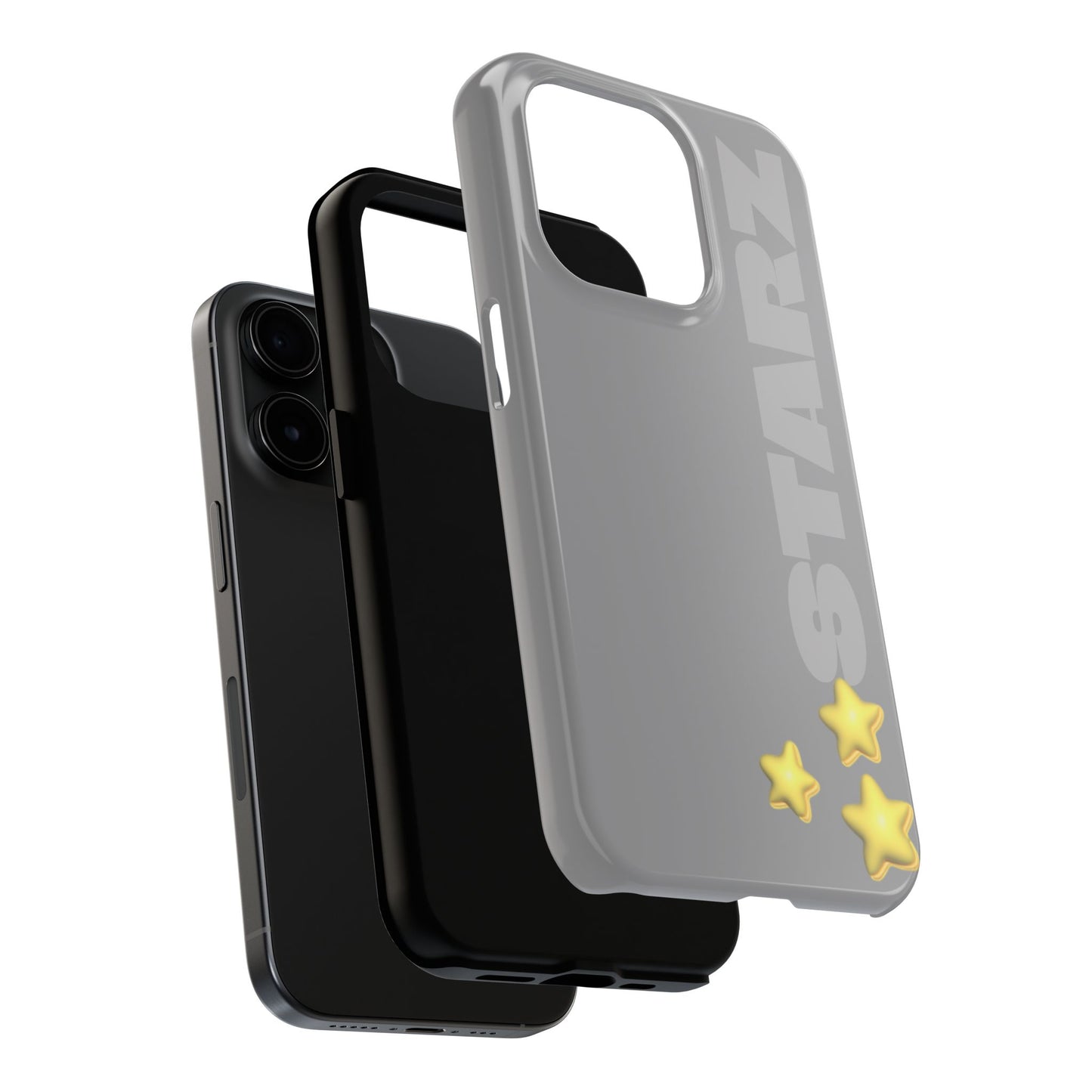 STARZ - Stylish Tough Phone Case - Durable Protection with Star Design, Customizable Phone Accessory, Gift for Tech Lovers, Trendy Phone Cover