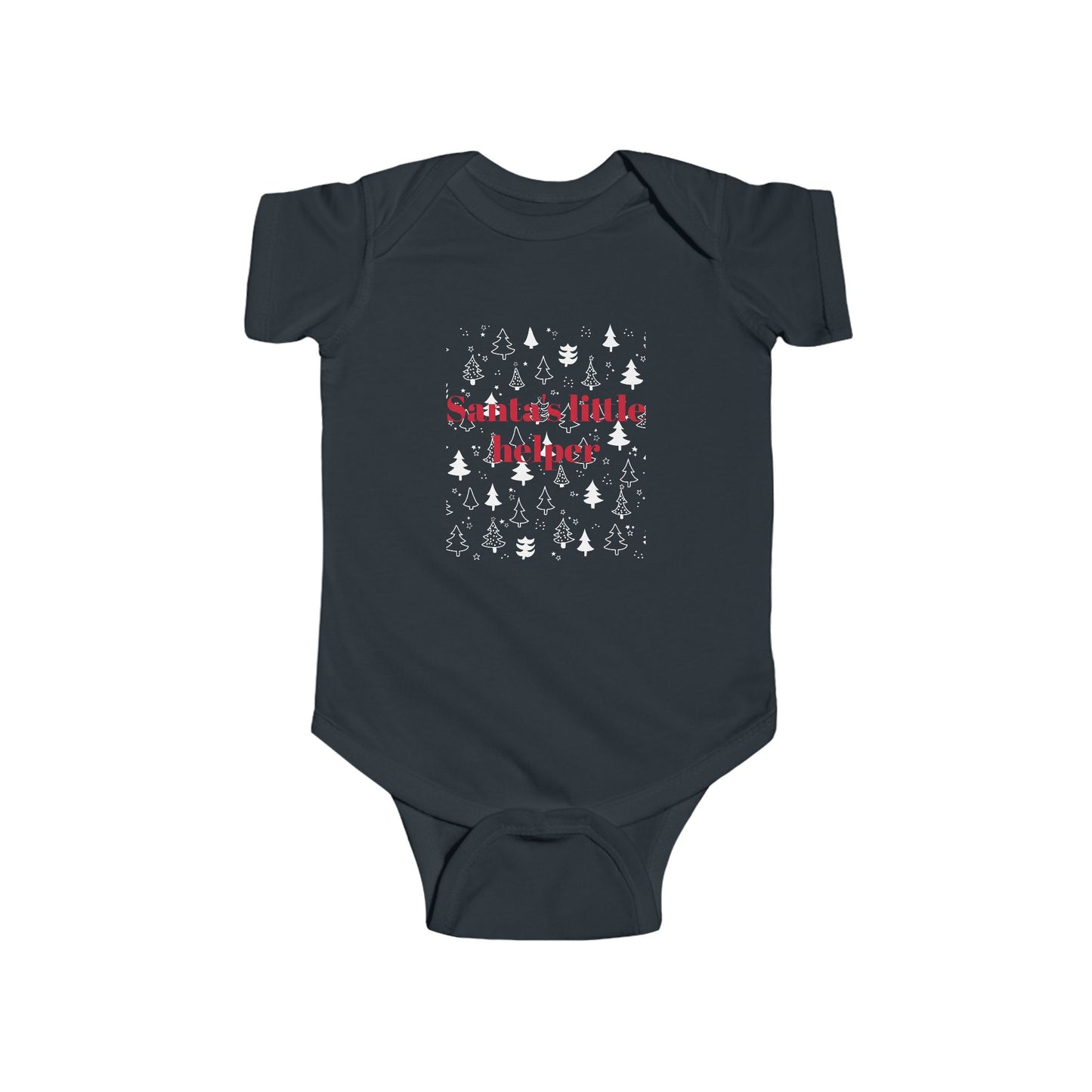 Santa's little helper - Cute Holiday Infant Bodysuit, Baby Christmas Outfit, Winter Baby Clothes, Adorable Christmas Gift, Festive Baby Wear