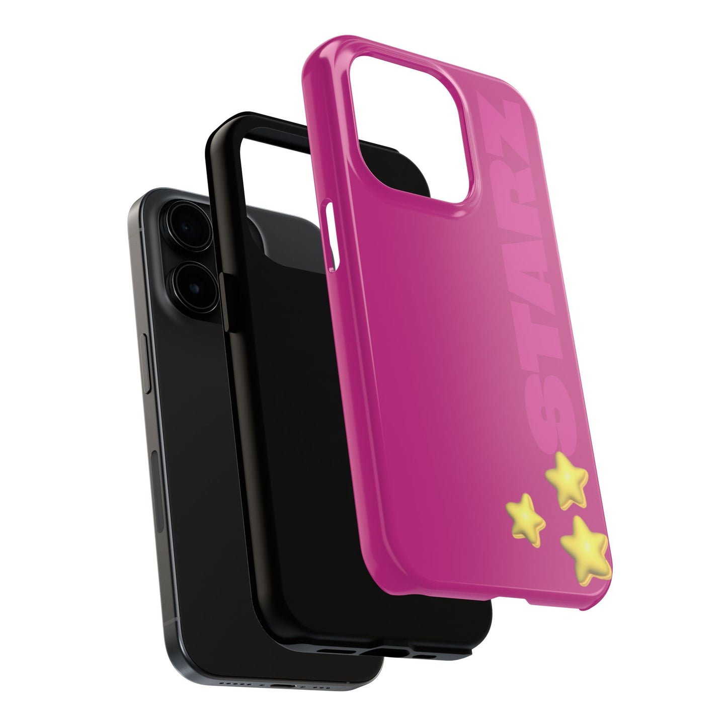 STARZ - Stylish Tough Phone Case - Durable Protection with Star Design, Customizable Phone Accessory, Gift for Tech Lovers, Trendy Phone Cover
