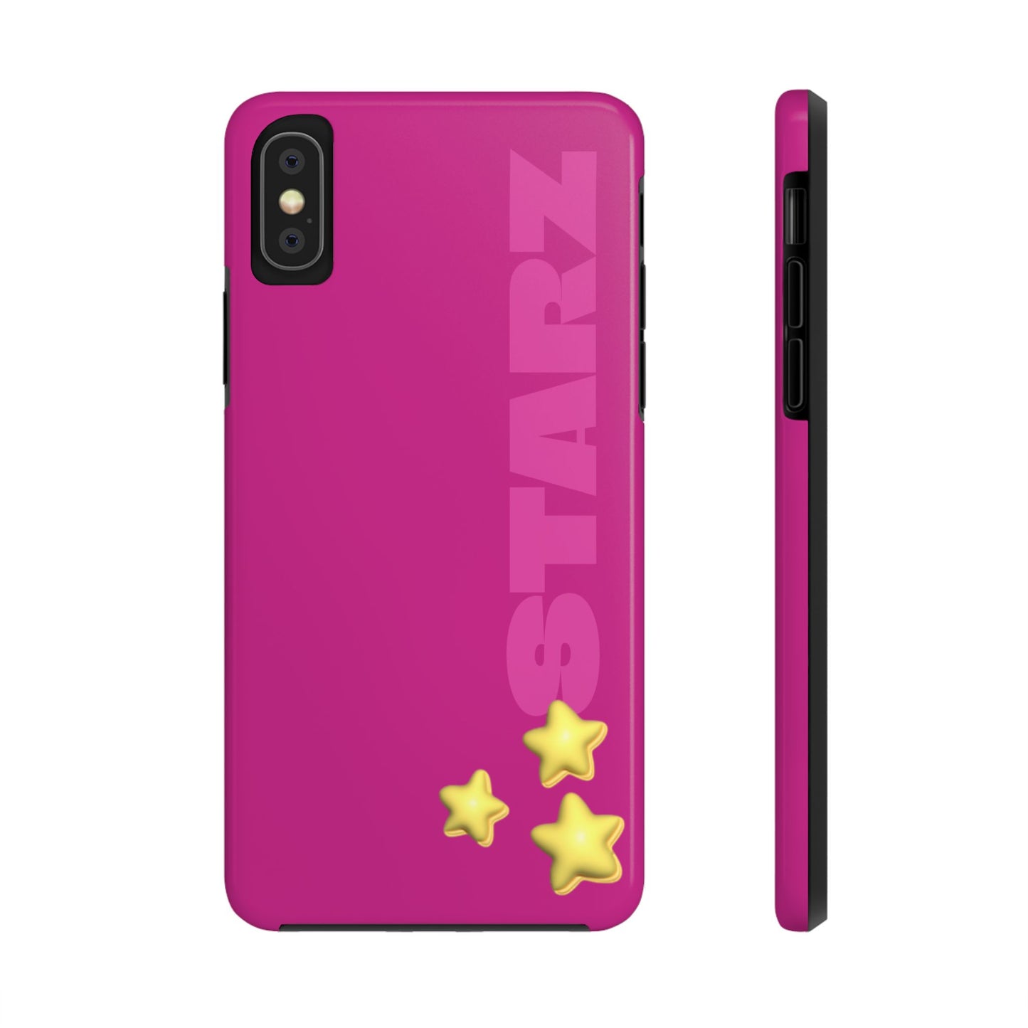 STARZ - Stylish Tough Phone Case - Durable Protection with Star Design, Customizable Phone Accessory, Gift for Tech Lovers, Trendy Phone Cover