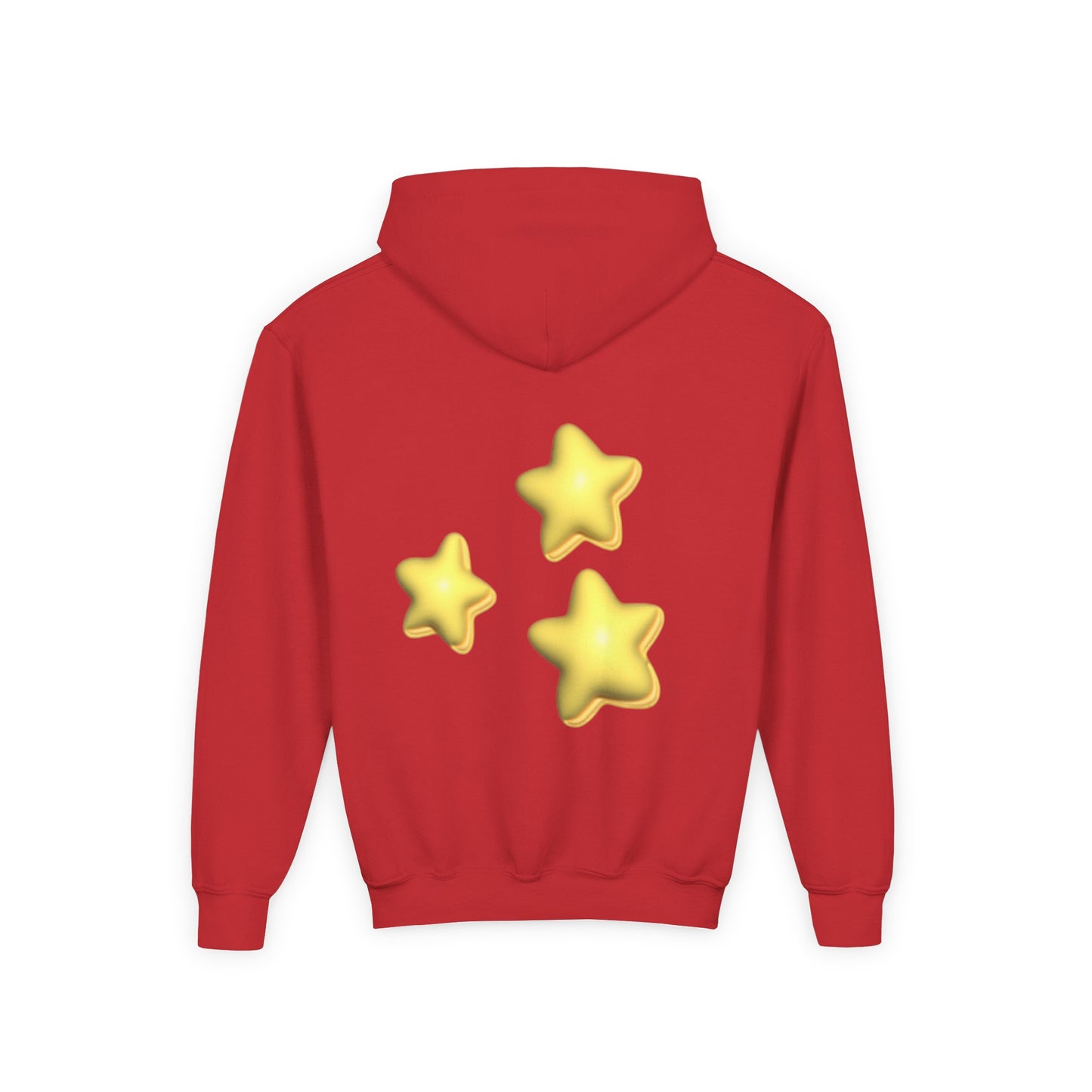 STARZ - Youth Starry Hoodie - Cozy Pullover, Gift for Kids, Birthday Present, Trendy Streetwear, Stars Print