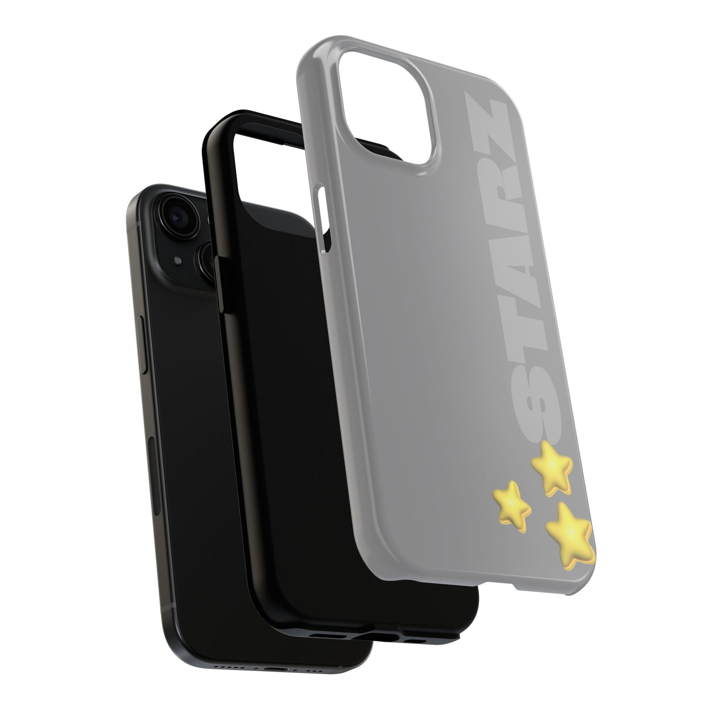 STARZ - Stylish Tough Phone Case - Durable Protection with Star Design, Customizable Phone Accessory, Gift for Tech Lovers, Trendy Phone Cover