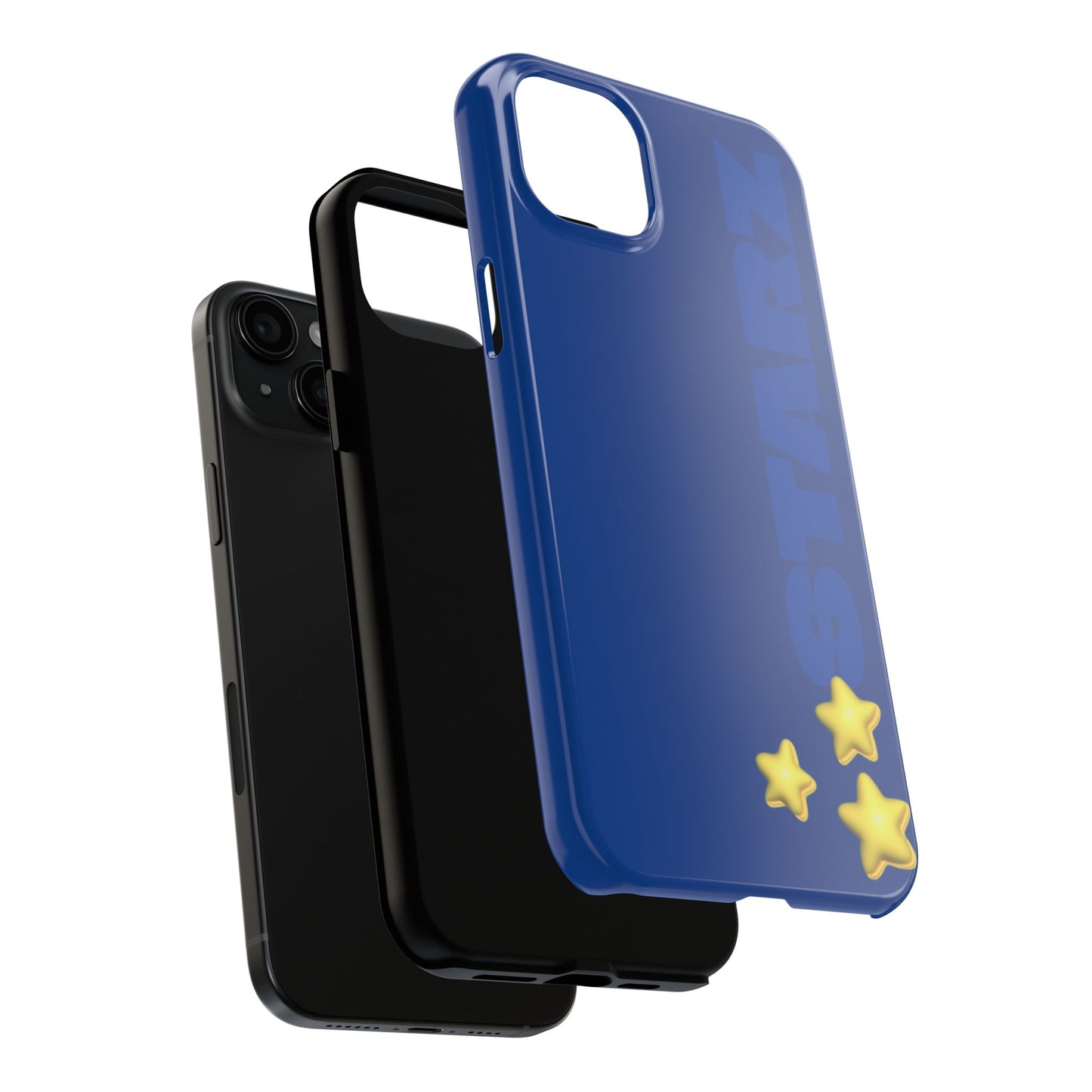STARZ - Stylish Tough Phone Case - Durable Protection with Star Design, Customizable Phone Accessory, Gift for Tech Lovers, Trendy Phone Cover