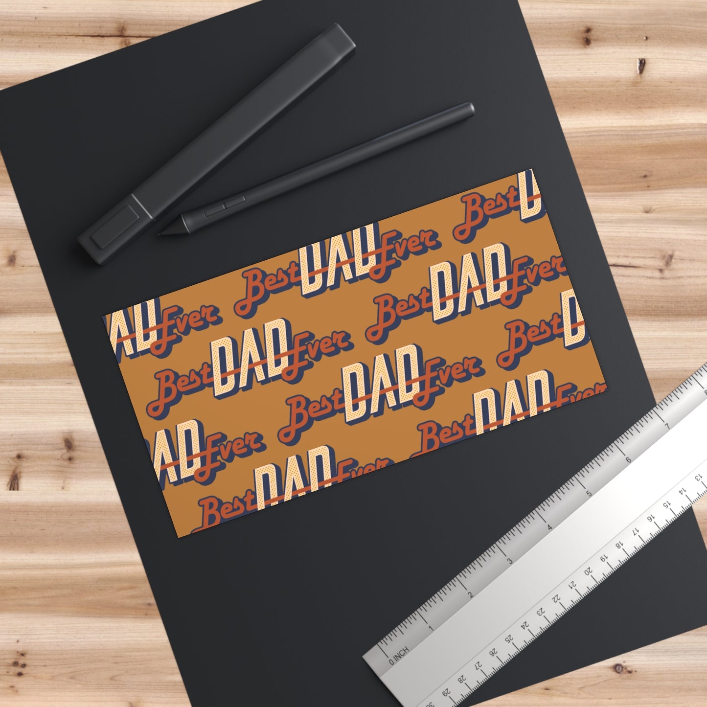 Dad Bumper Stickers, Fun Car Decals for Father's Day, Best Dad Ever Stickers, Vintage Style Dad Stickers, Gift for Dads